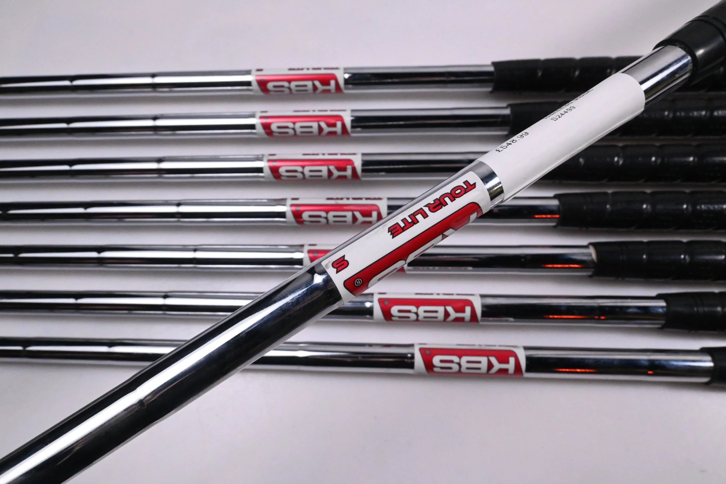 Cleveland Zipcore XL Irons / 4-PW+GW / Stiff Flex KBS Tour Lite Shafts - Image 5