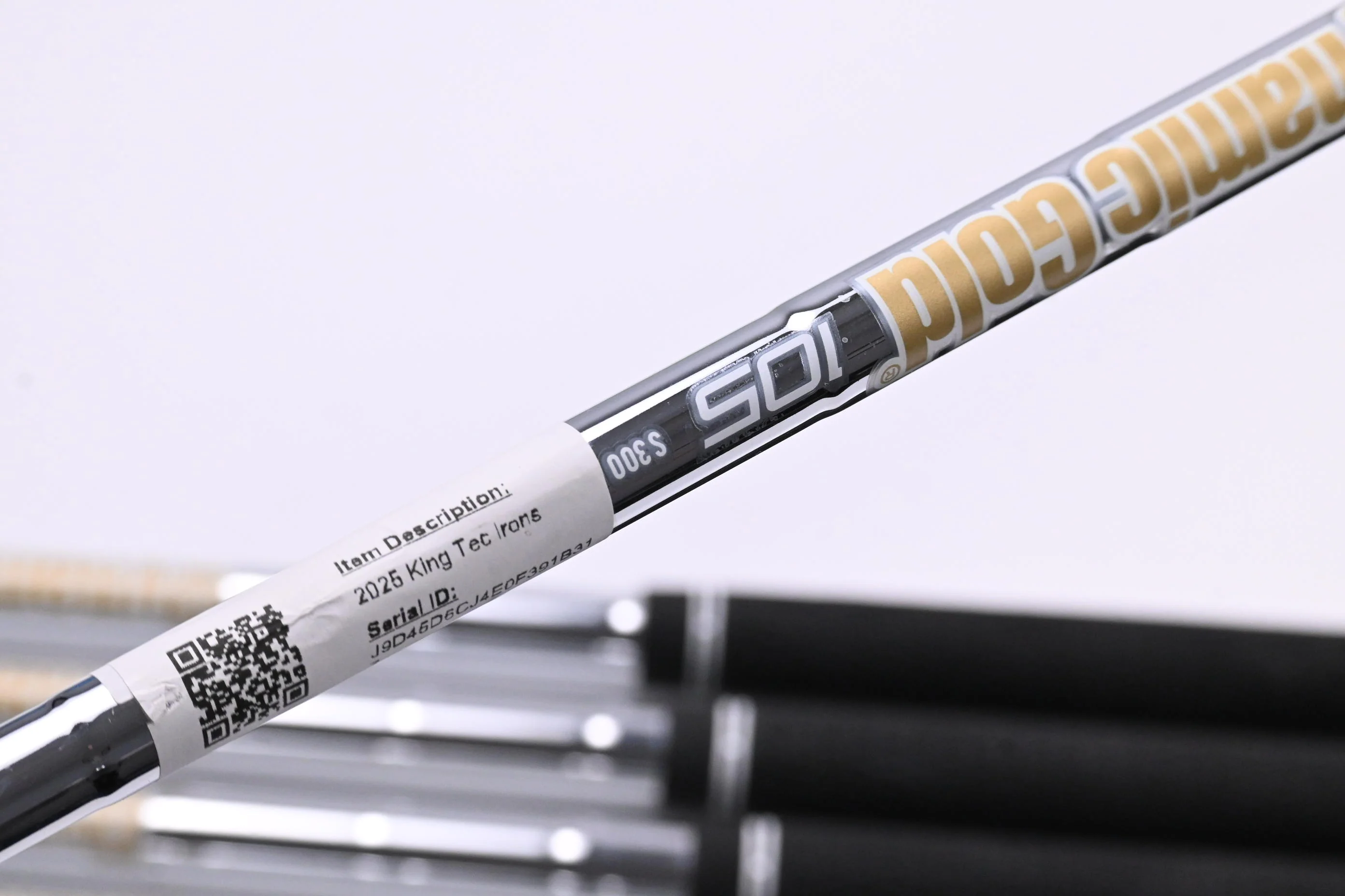 Cobra King Tec 2025 Irons / 5-PW+GW / Stiff Flex Dynamic Gold 105 S300 Shafts - Image 5