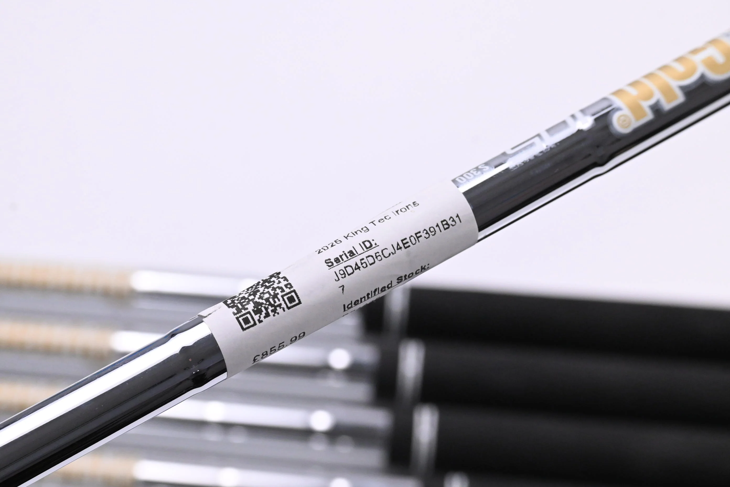 Cobra King Tec 2025 Irons / 5-PW+GW / Stiff Flex Dynamic Gold 105 S300 Shafts - Image 6