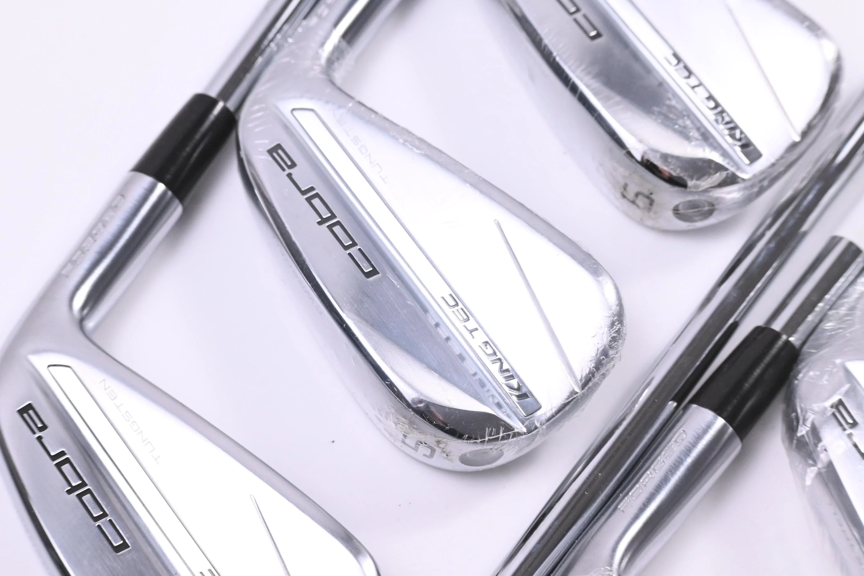 Cobra King Tec 2025 Irons / 4-PW / Stiff Flex KBS $-Taper Lite Shafts