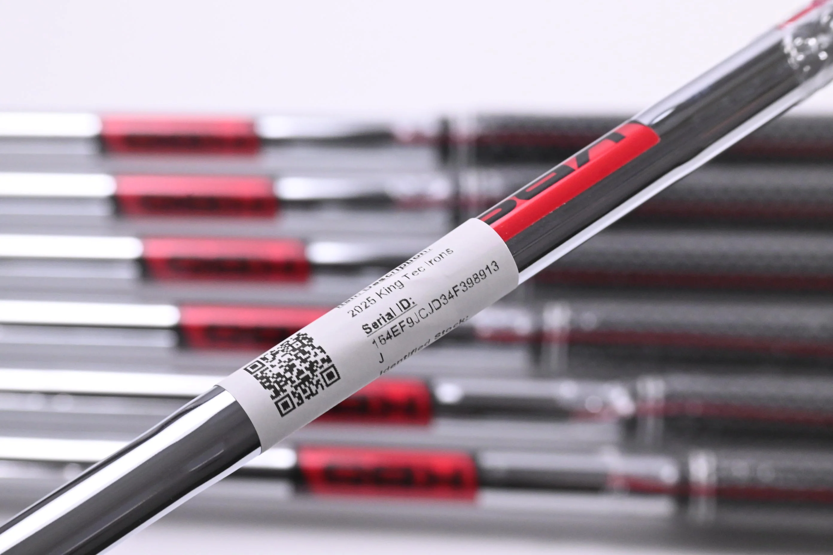 Cobra King Tec 2025 Irons / 4-PW / Stiff Flex KBS $-Taper Lite Shafts - Image 6