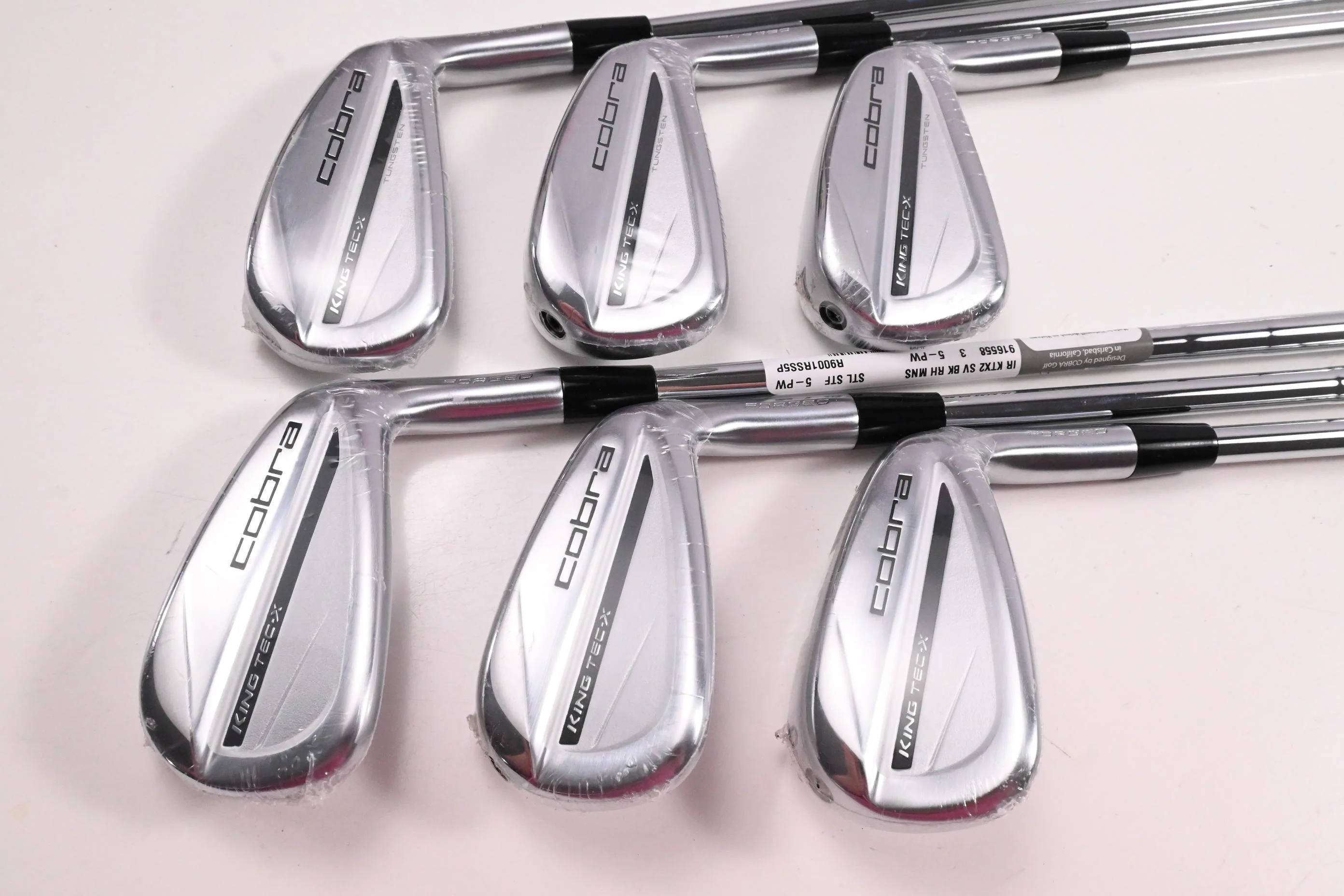 Cobra King Tec-X 2025 Irons / 5-PW / Stiff Flex KBS Tour Lite Shafts - Image 2