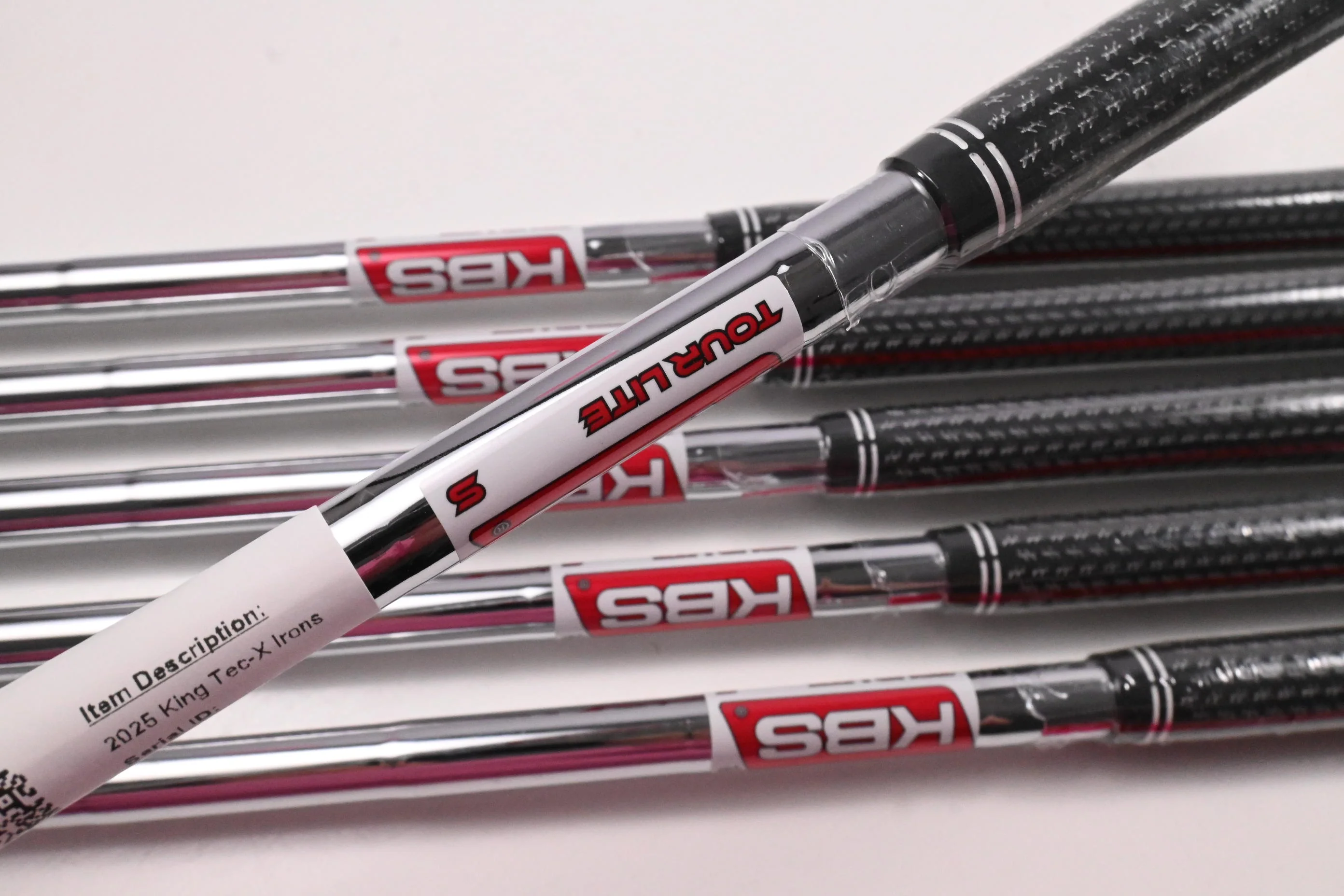 Cobra King Tec-X 2025 Irons / 5-PW / Stiff Flex KBS Tour Lite Shafts - Image 5