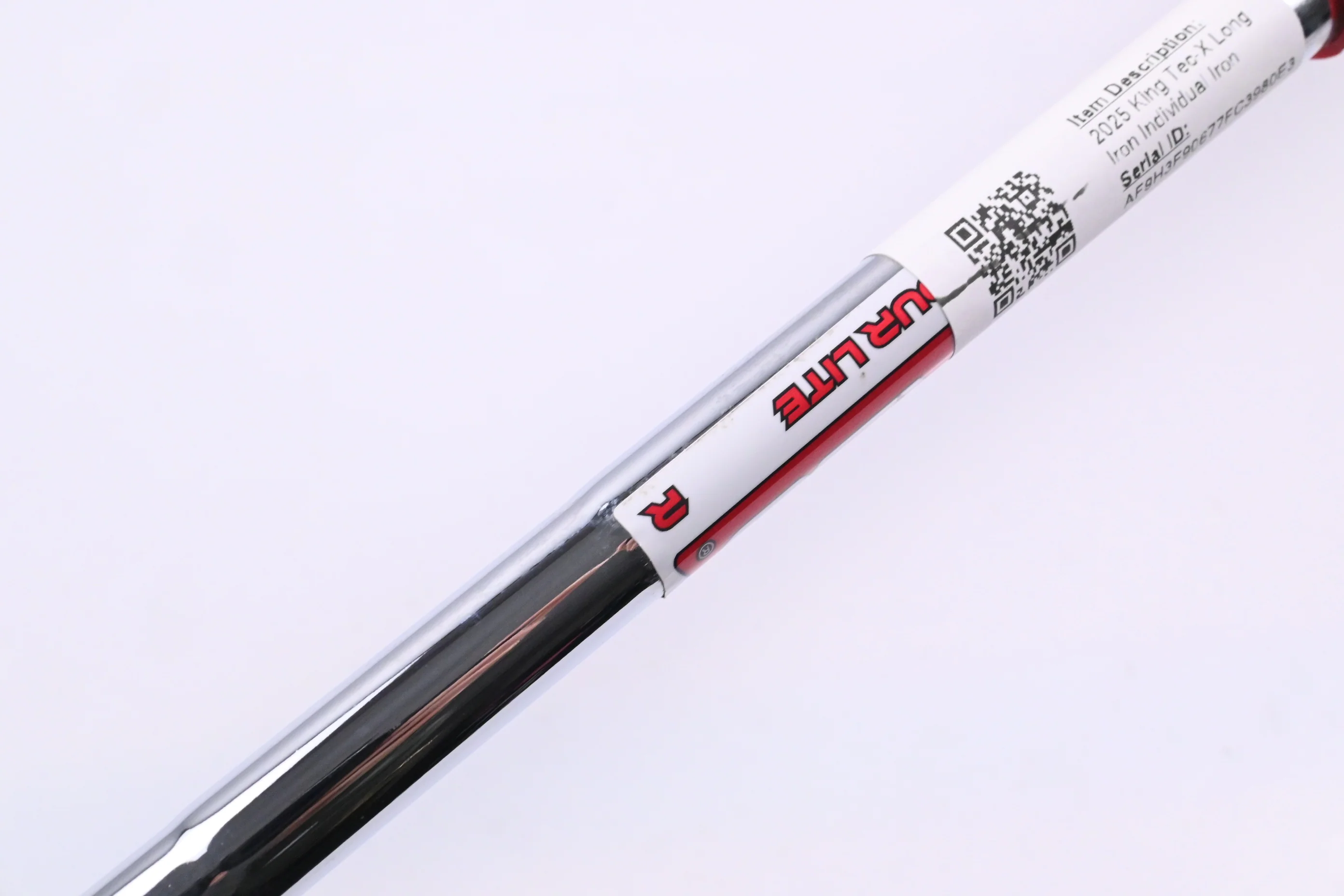 Cobra 2025 King Tec-X #4 Iron / 19 Degree / Regular Flex KBS Tour Lite Shaft - Image 4