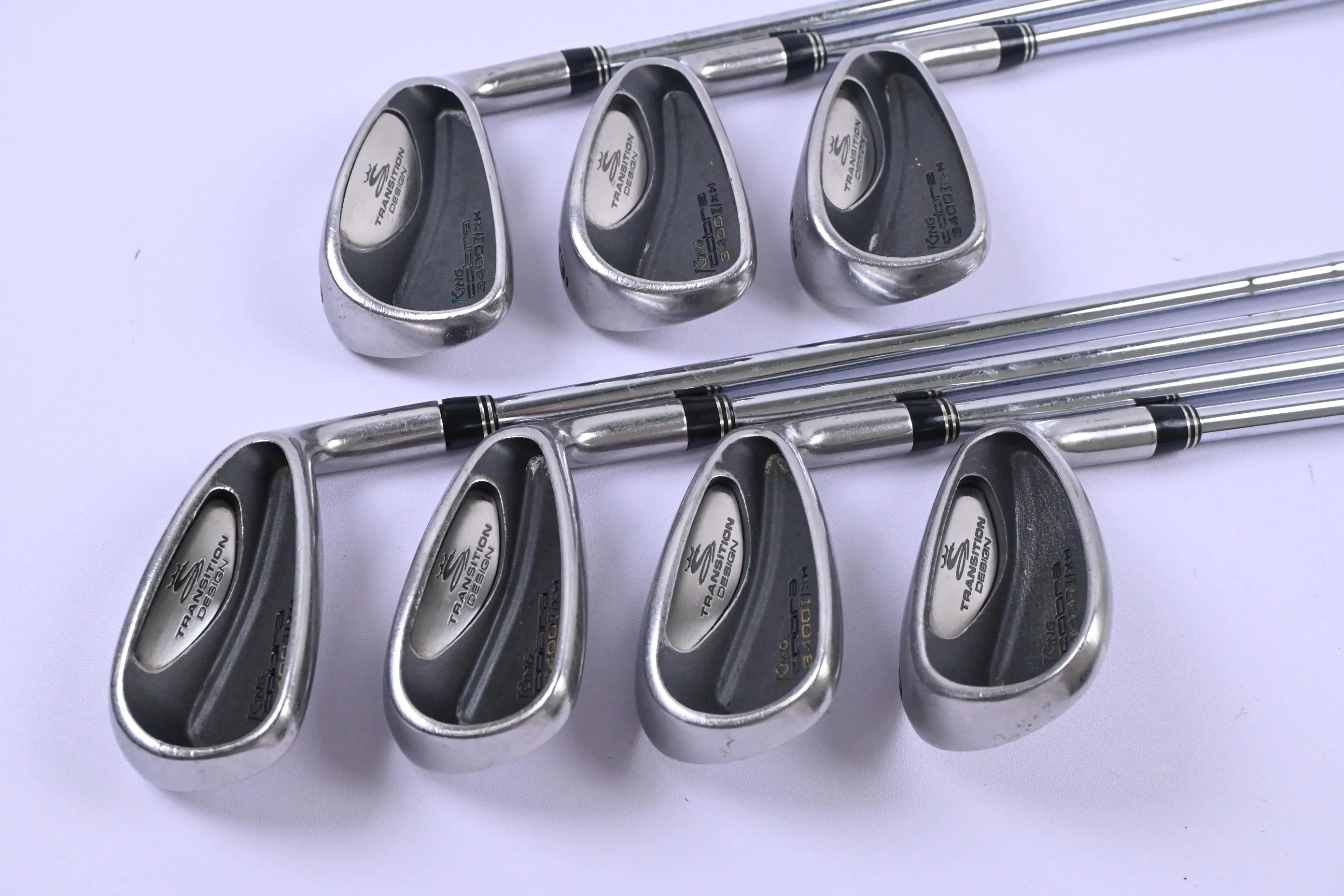 Cobra 3400 I/XH Irons / 5-PW+SW / Regular Flex N.S.PRO 900 XH Shafts - Image 2