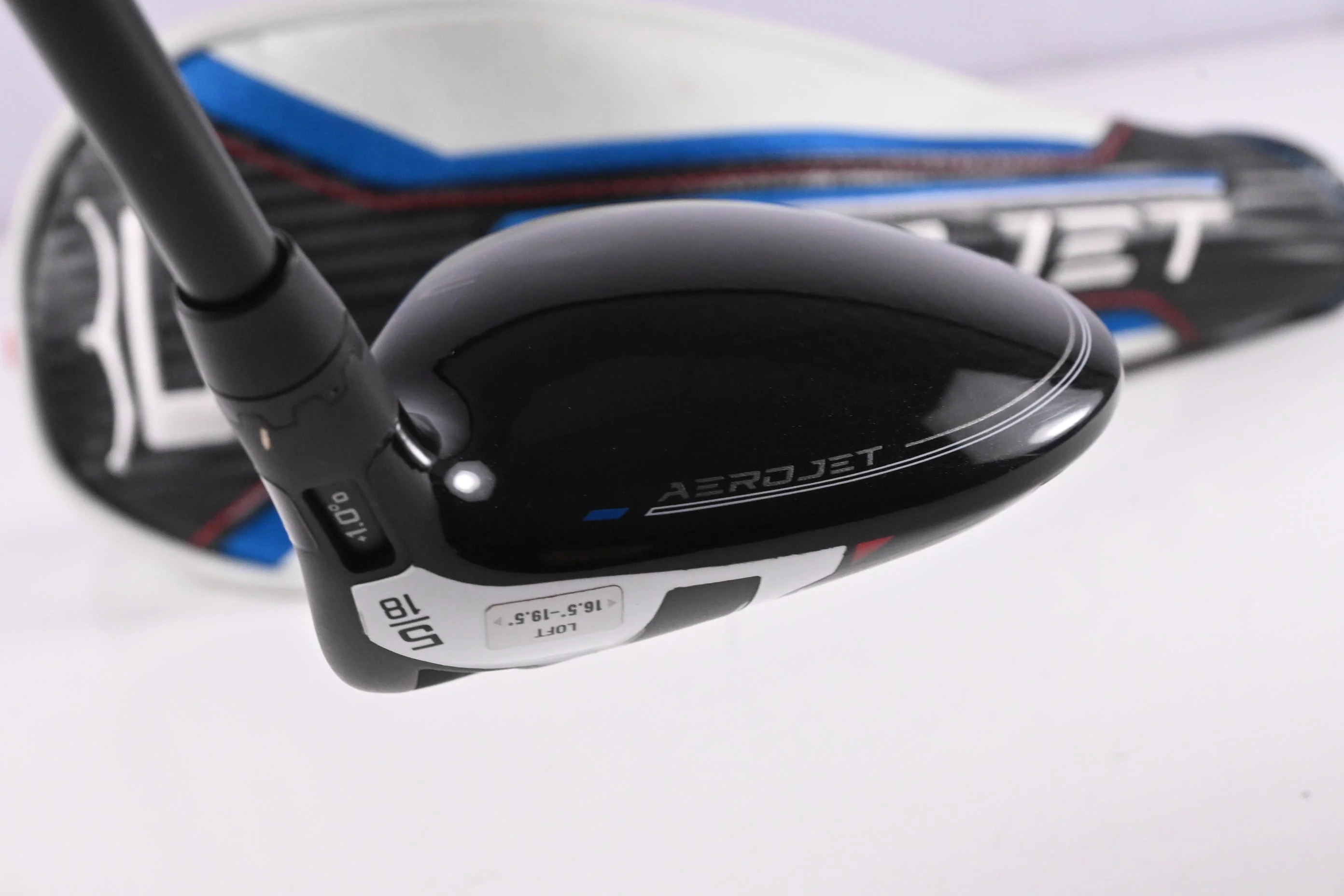 Cobra Aerojet #5 Wood / 18 Degree / Senior Flex UST Mamiya Helium Nanocore 5 - Image 5