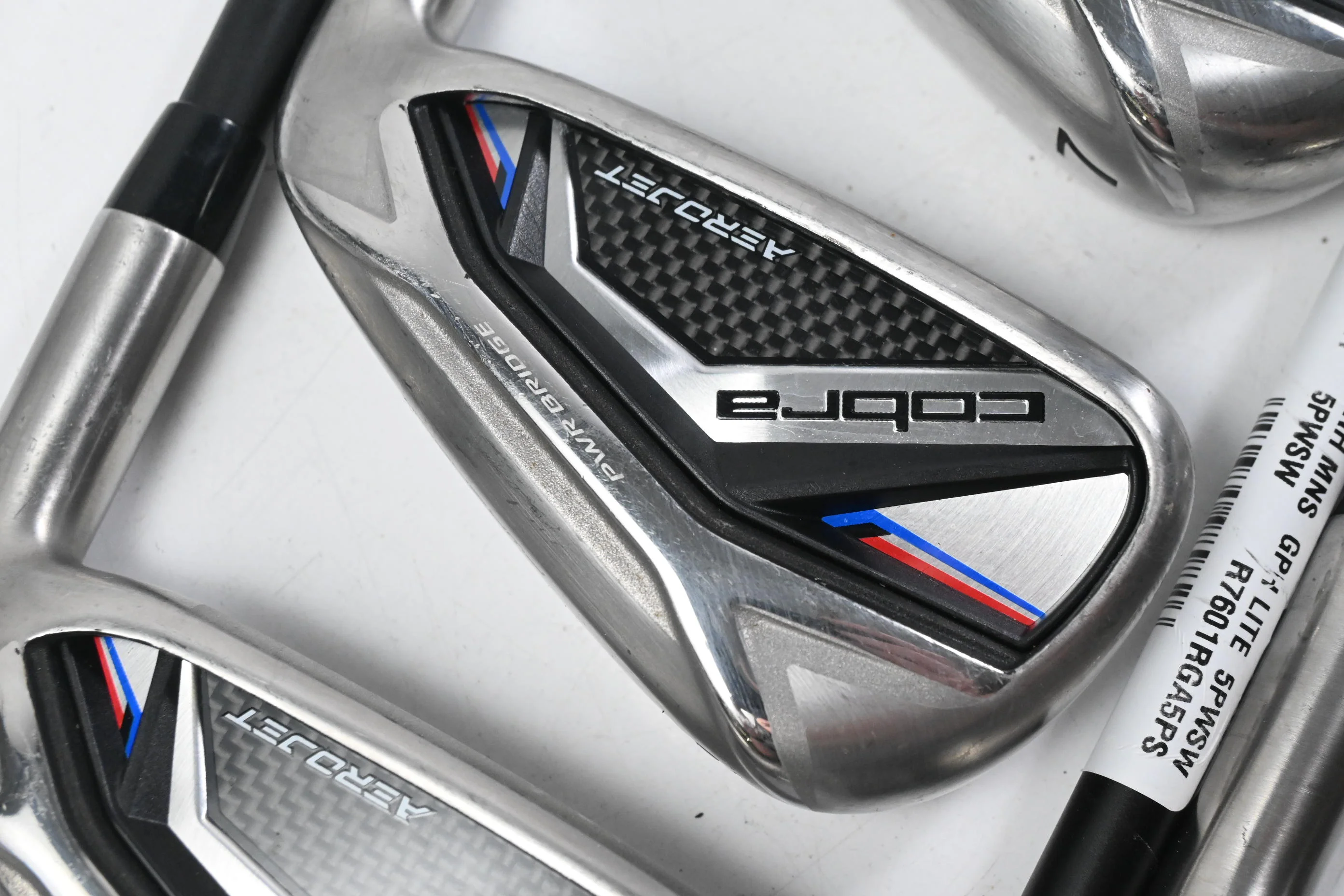Cobra Aerojet Irons / 5-PW+SW / Senior Flex KBS PGI 65 Shafts