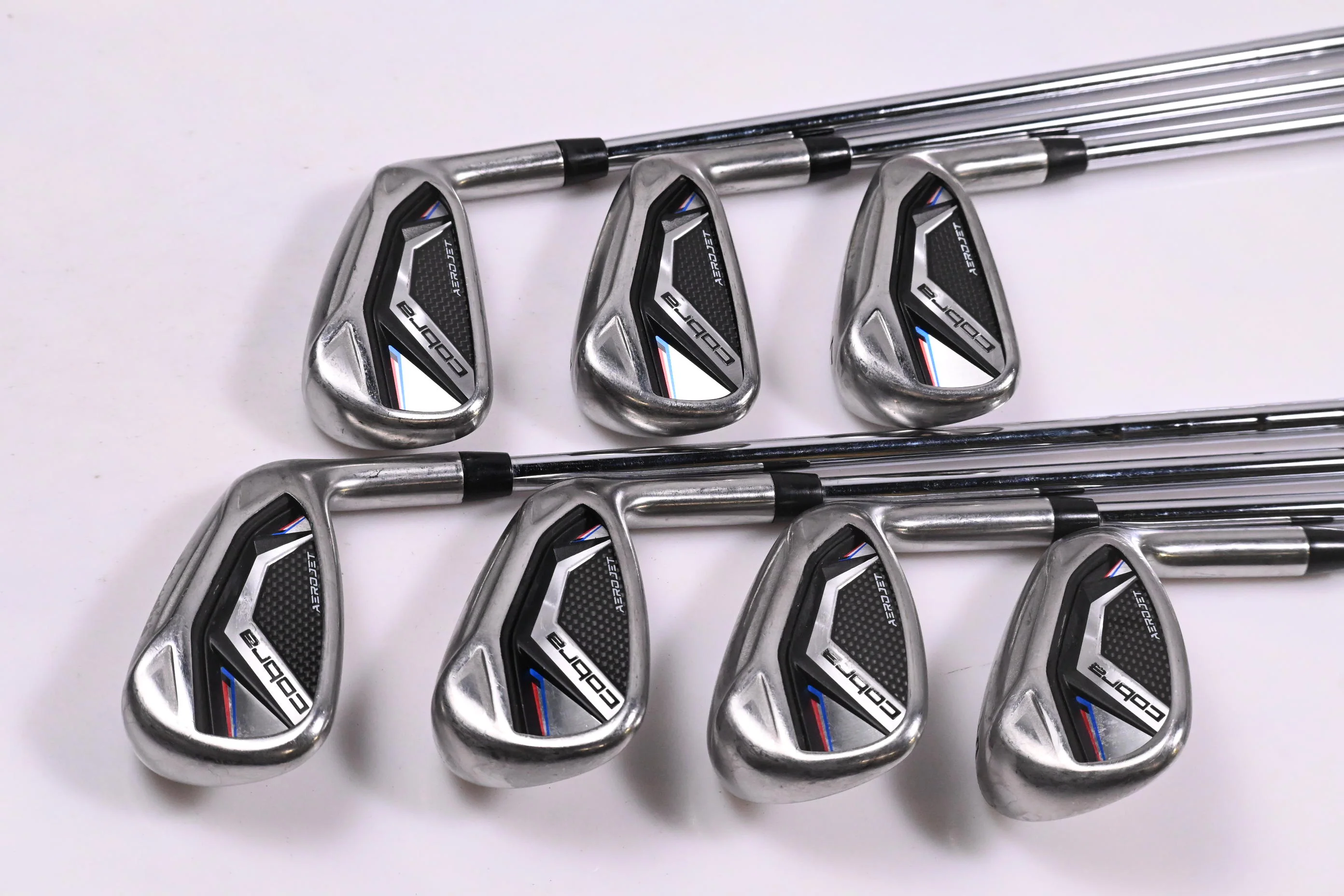 Cobra Aerojet Irons / 5-PW+GW / Regular Flex KBS Tour Lite Shafts - Image 2