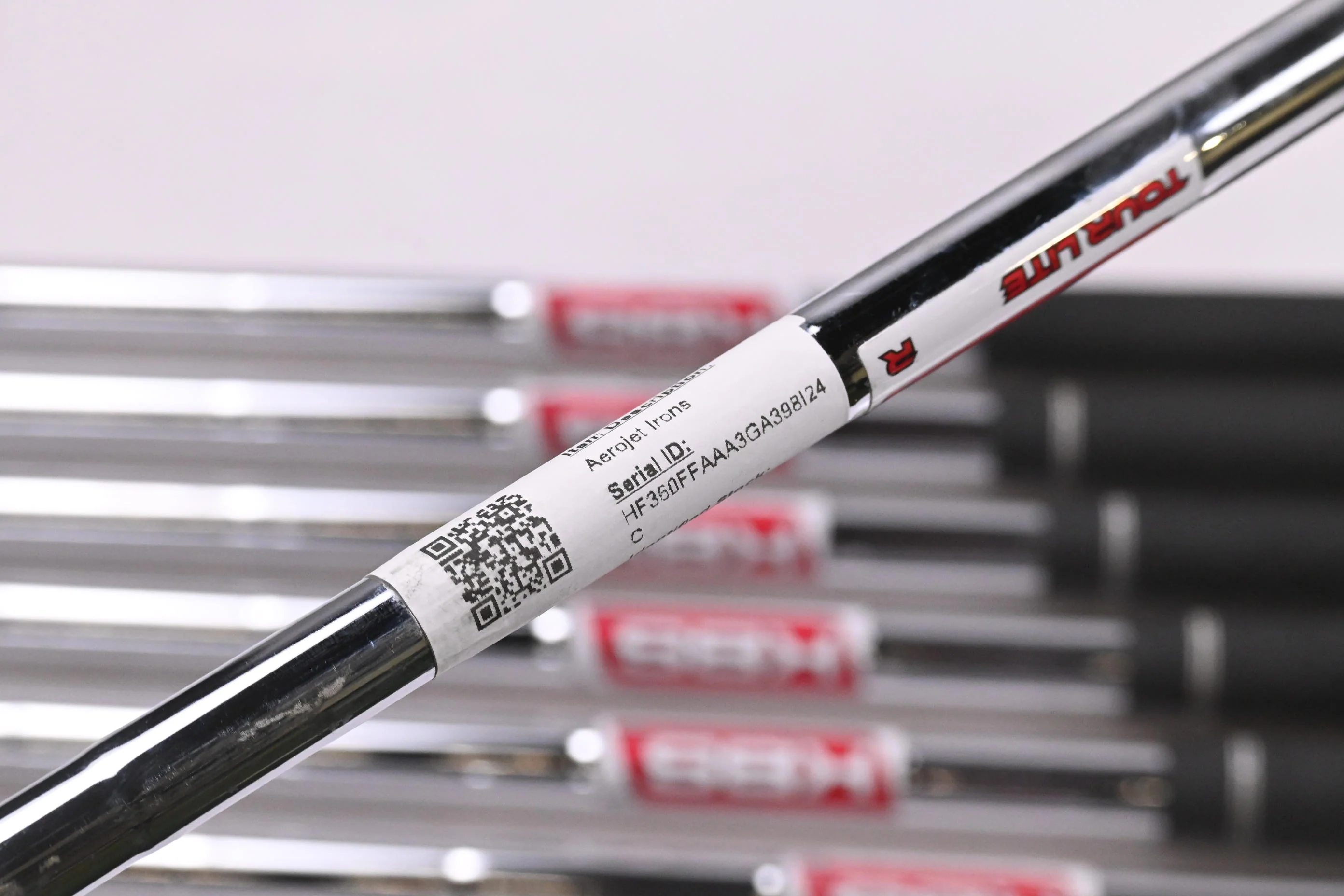 Cobra Aerojet Irons / 5-PW+GW / Regular Flex KBS Tour Lite Shafts - Image 6