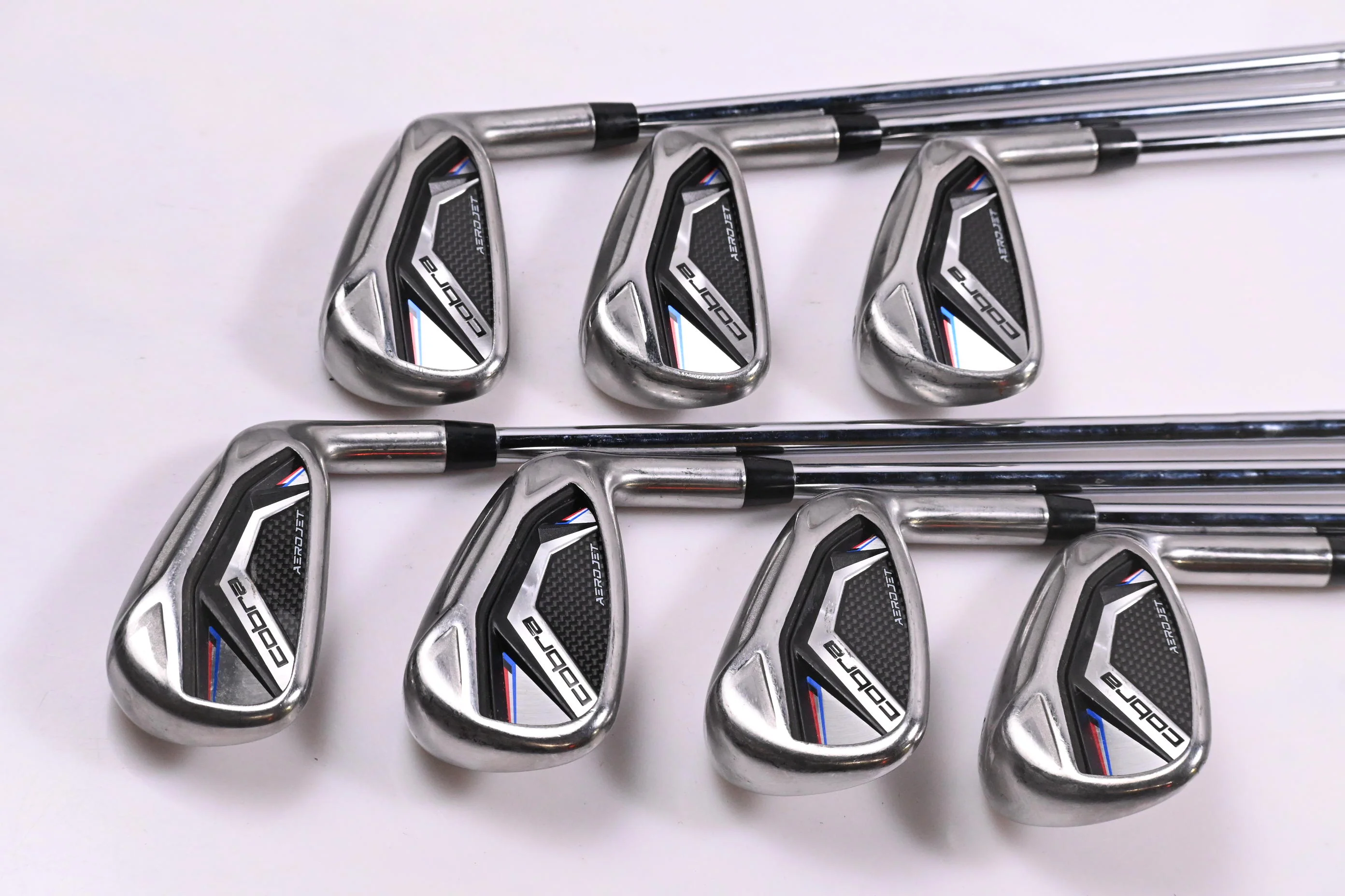 Cobra Aerojet Irons / 4-PW / Regular Flex KBS Tour Lite Shafts - Image 2