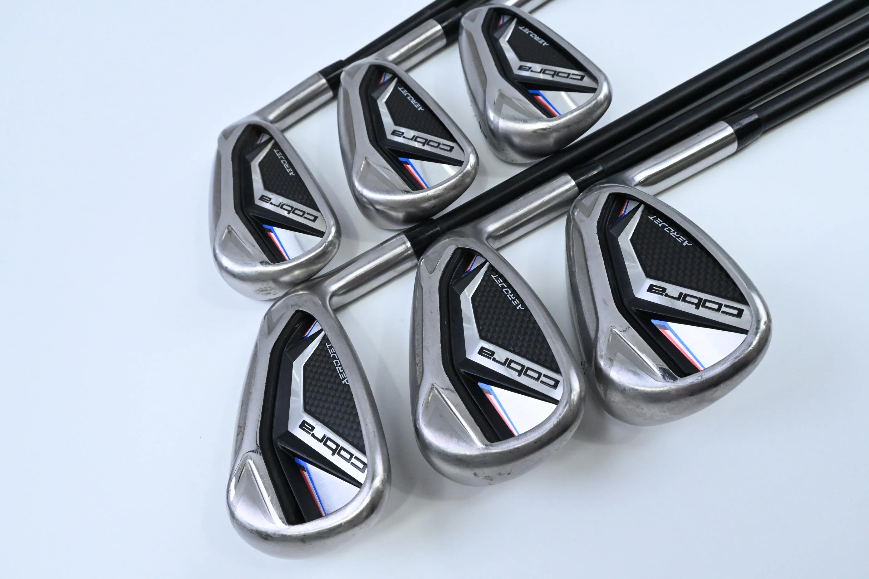 Cobra Aerojet Irons / 5-PW / Regular Flex KBS PGI 75 Shafts - Image 2