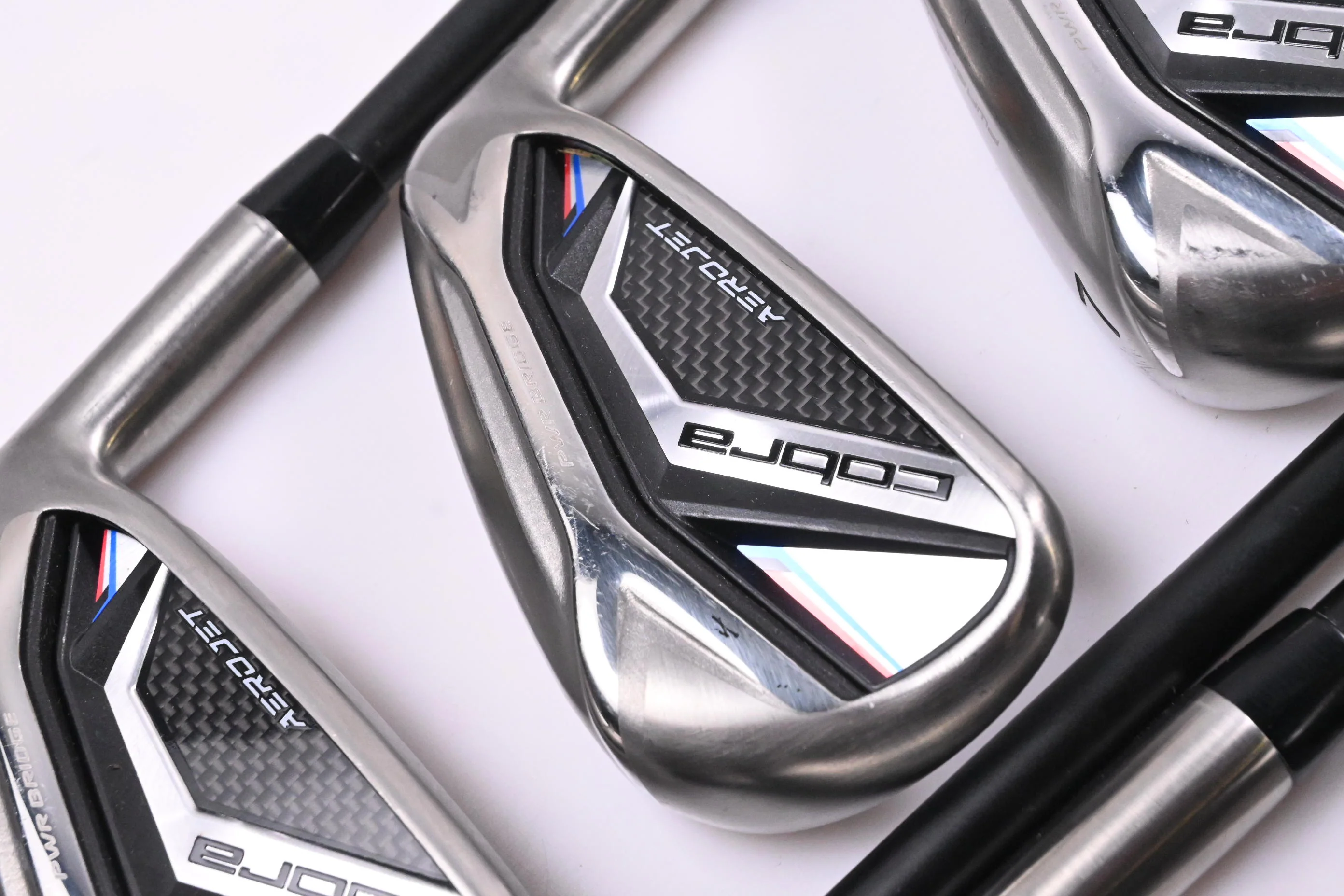 Cobra Aerojet Irons / 5-PW+SW / Senior Flex KBS PGI 65 Shafts
