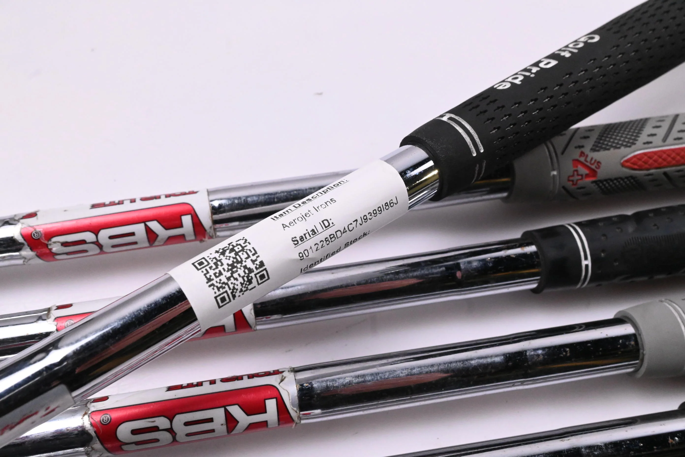 Cobra Aerojet Irons / 5-PW / Stiff Flex KBS Tour Lite Shafts - Image 6