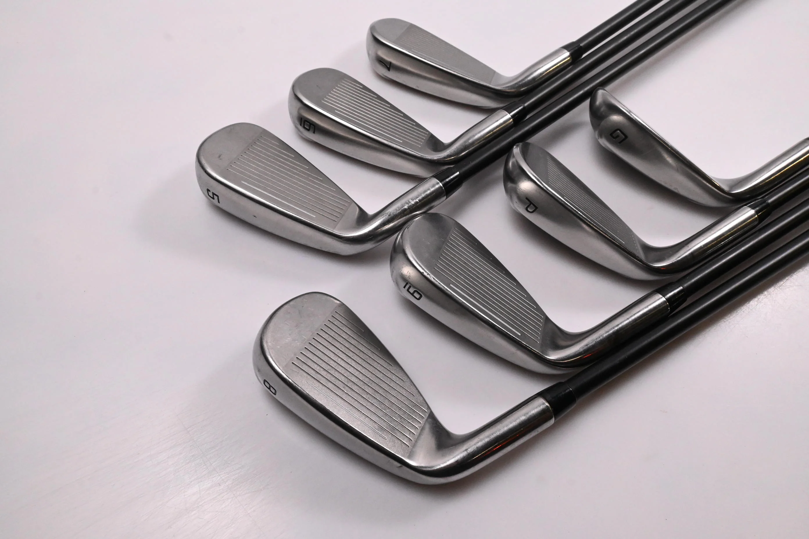 Cobra Aerojet One Length Irons / 5-PW+GW / Stiff Flex KBS PGI 85 Shafts - Image 4