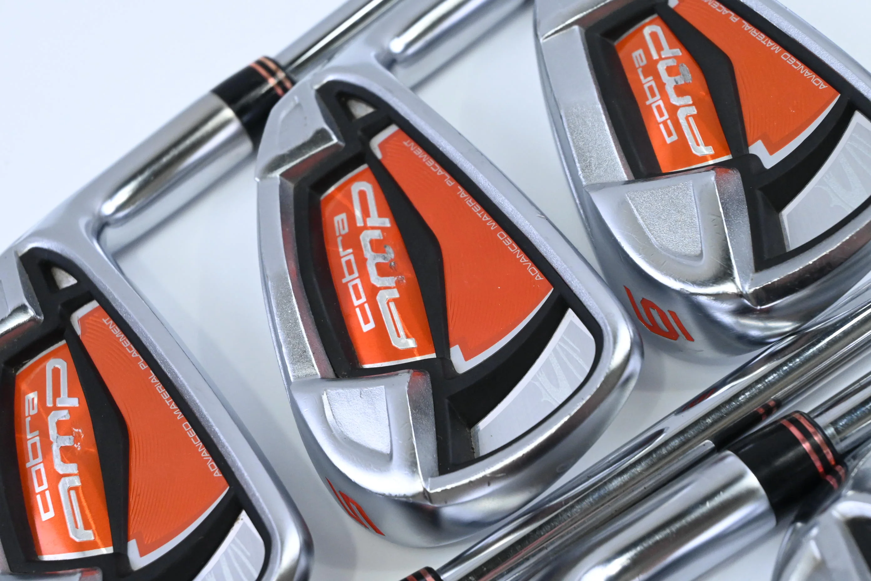 Cobra AMP Irons / 4-PW / Regular Flex Dynalite 90 Shafts