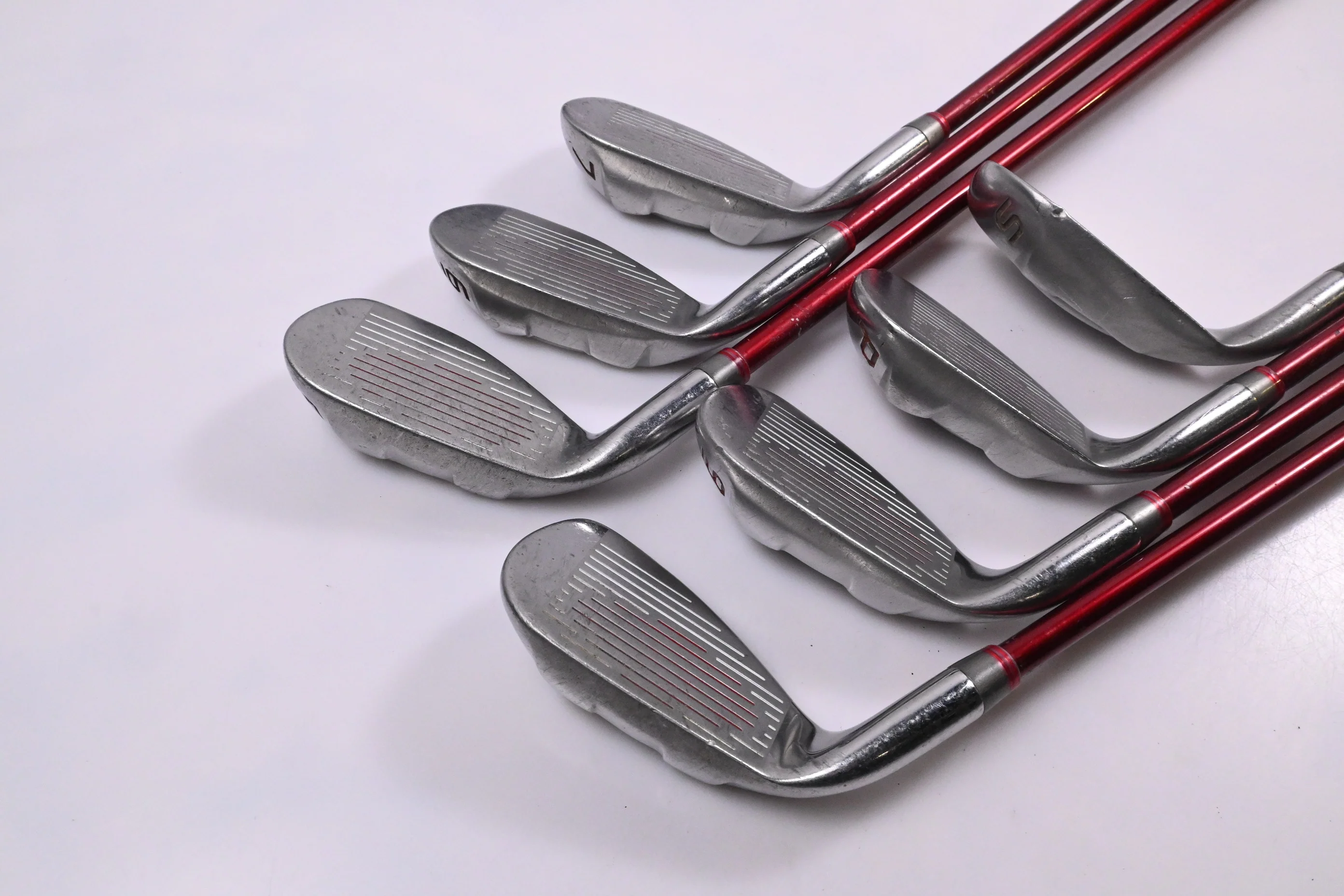 Cobra Baffler 2013 Red Irons / 5-PW+SW / Regular Flex Cobra 53 Shafts - Image 4