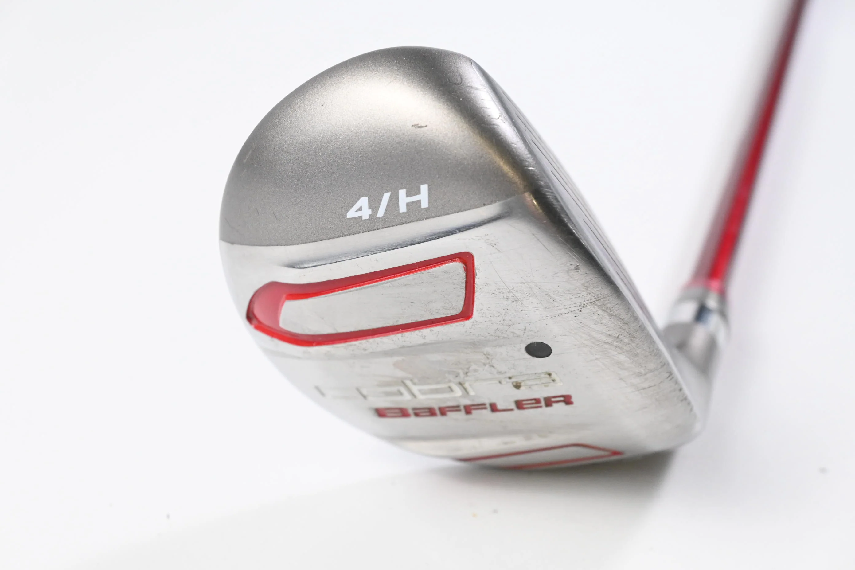 Cobra Baffler Red #4 Hybrid / 22 Degree / Regular Flex Cobra Baffler 53 Shaft