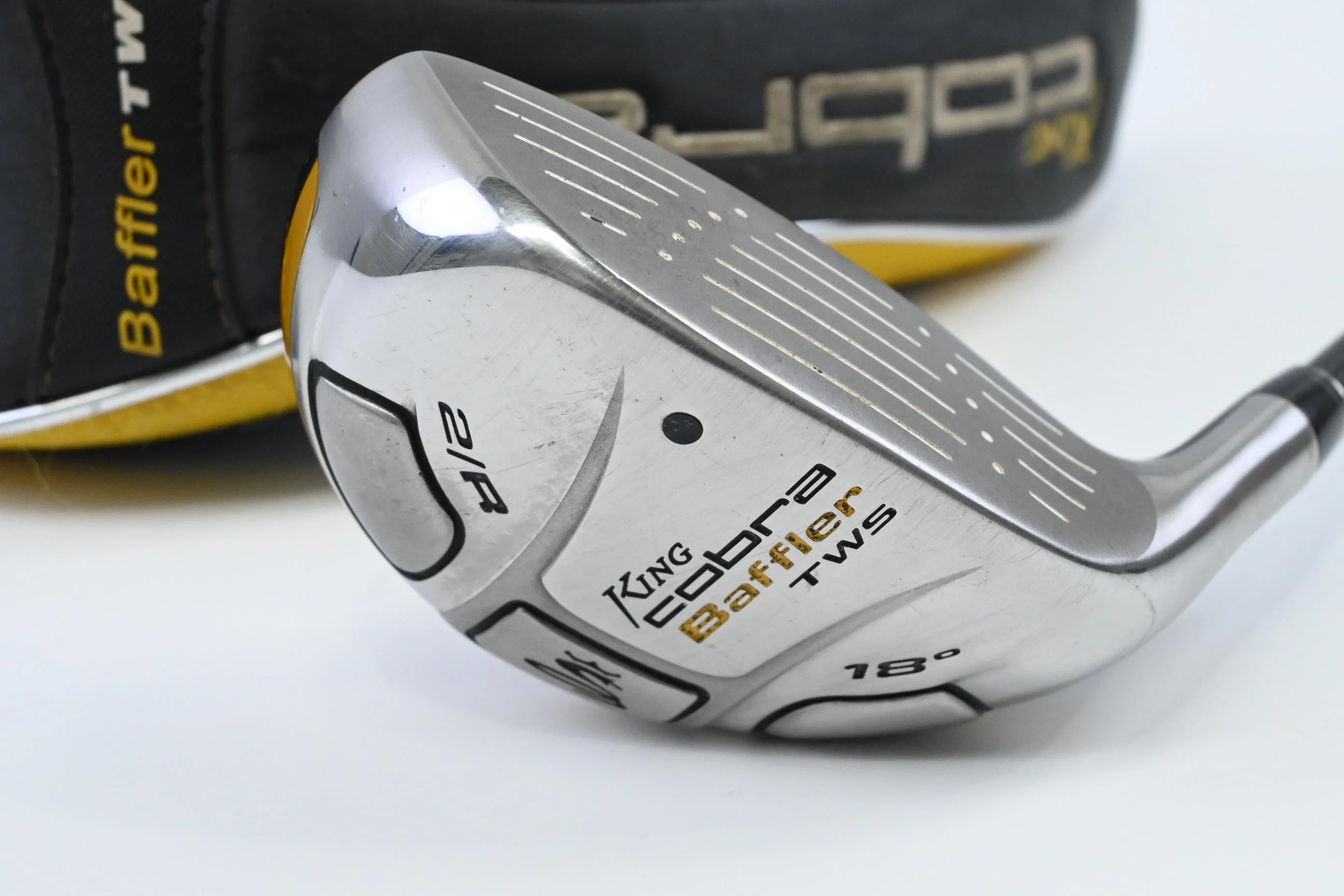 Cobra Baffler TWS #2 Hybrid / 18 Degree / Stiff Flex Aldila DVS 65 Shaft
