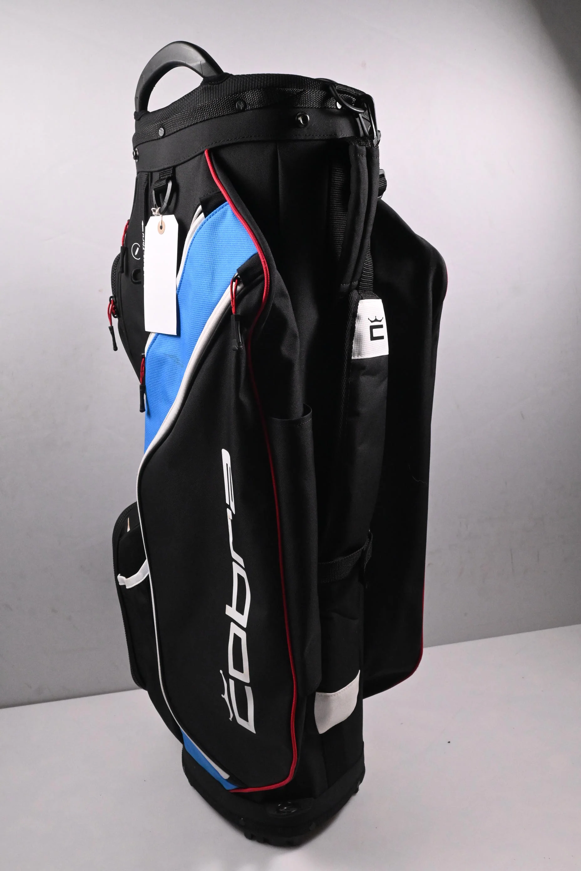 Cobra Ultralight Pro Cart Bag / 14-Way Divider / Black, Blue - Image 5