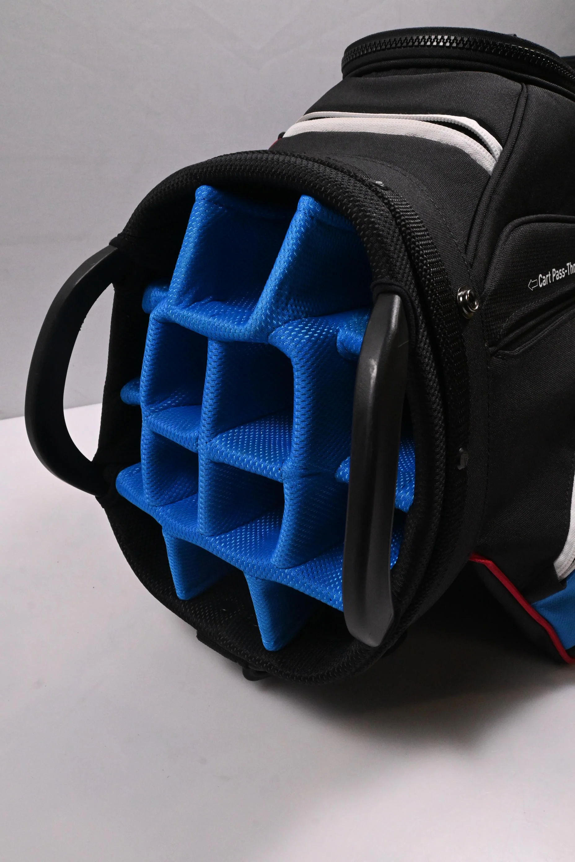 Cobra Ultralight Pro Cart Bag / 14-Way Divider / Black, Blue - Image 6