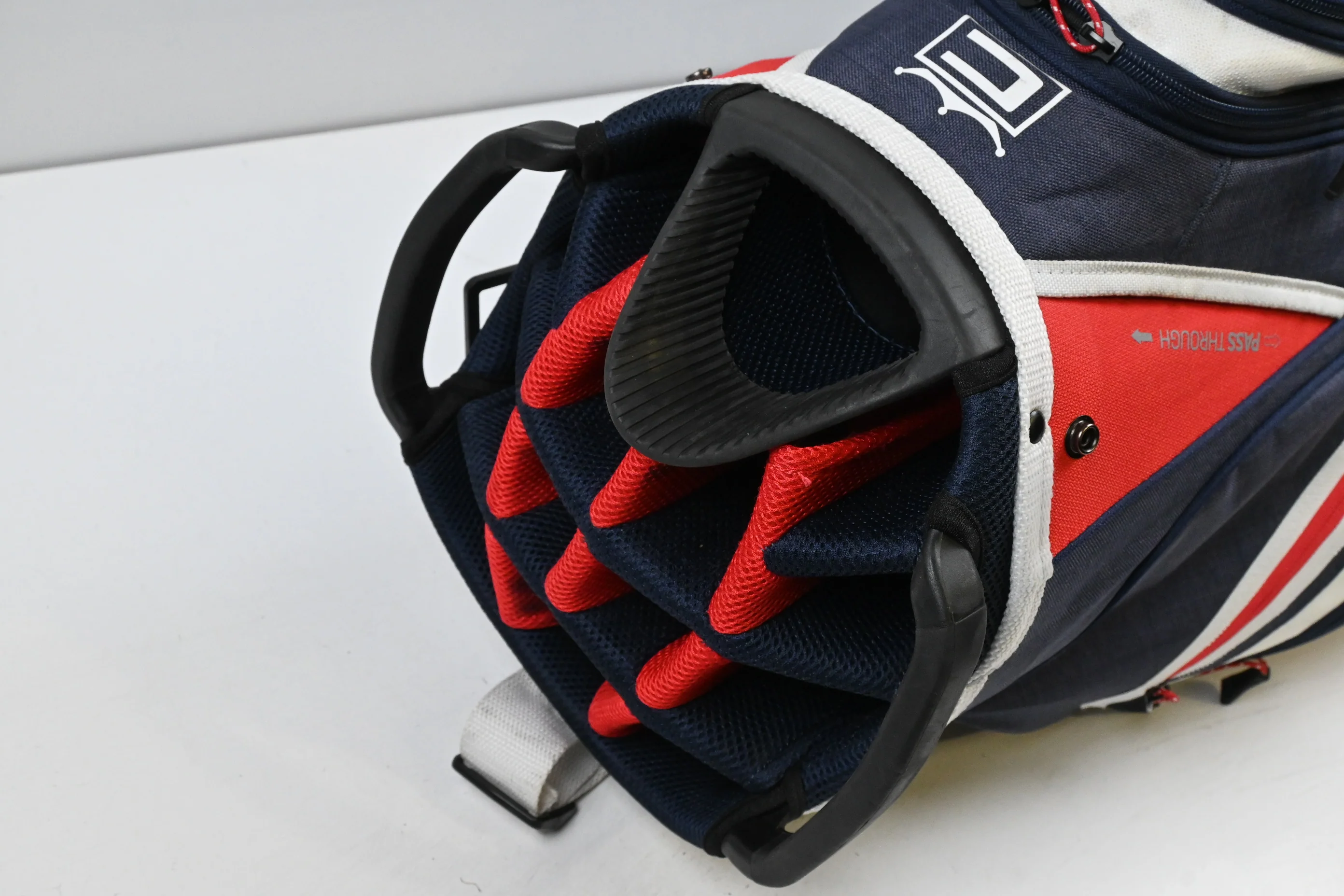 Cobra Cart Bag / 14-Way Divider / Navy, White, Red - Image 5