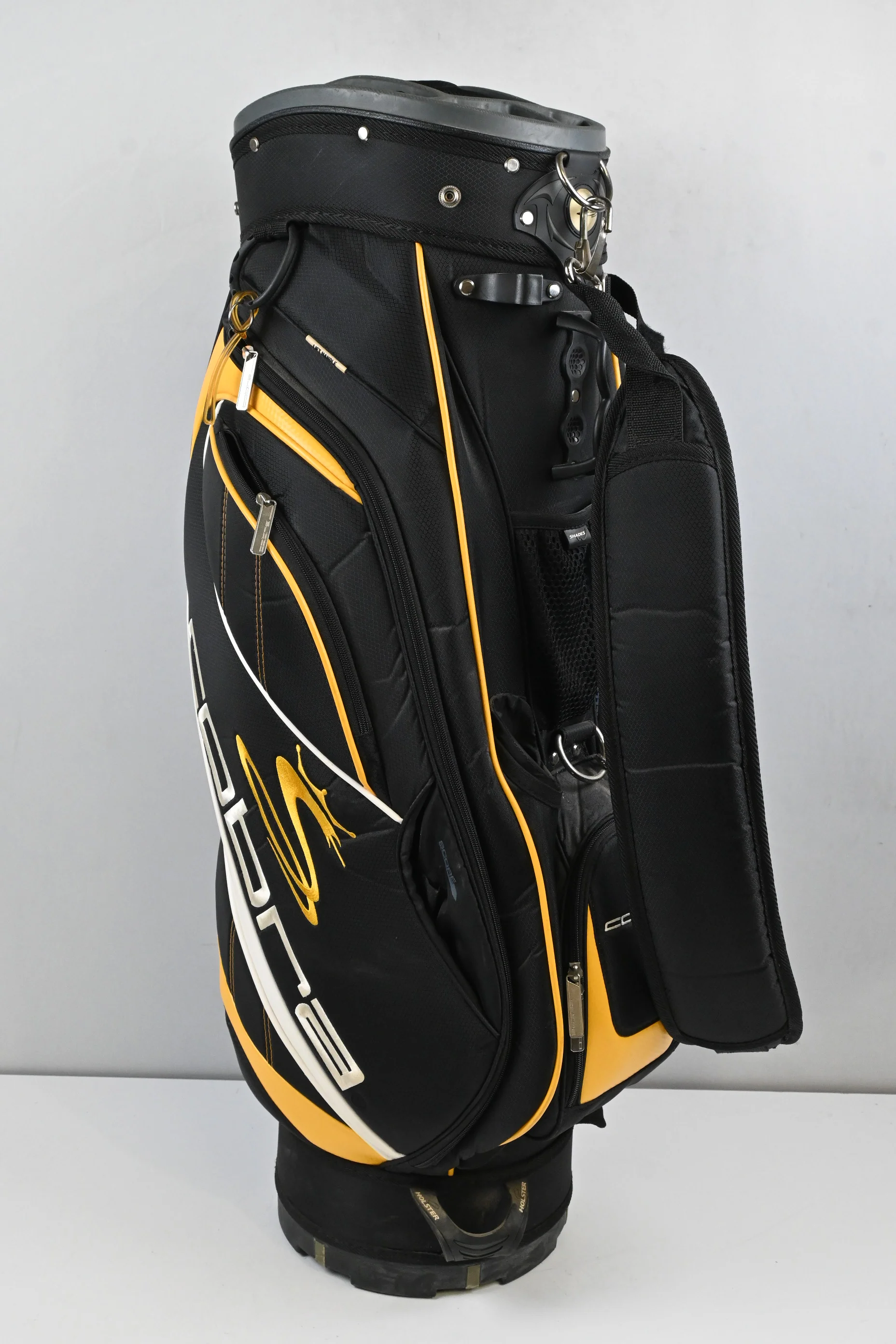 Cobra Cart Bag / 14-Way Divider / Black, Yellow - Image 2