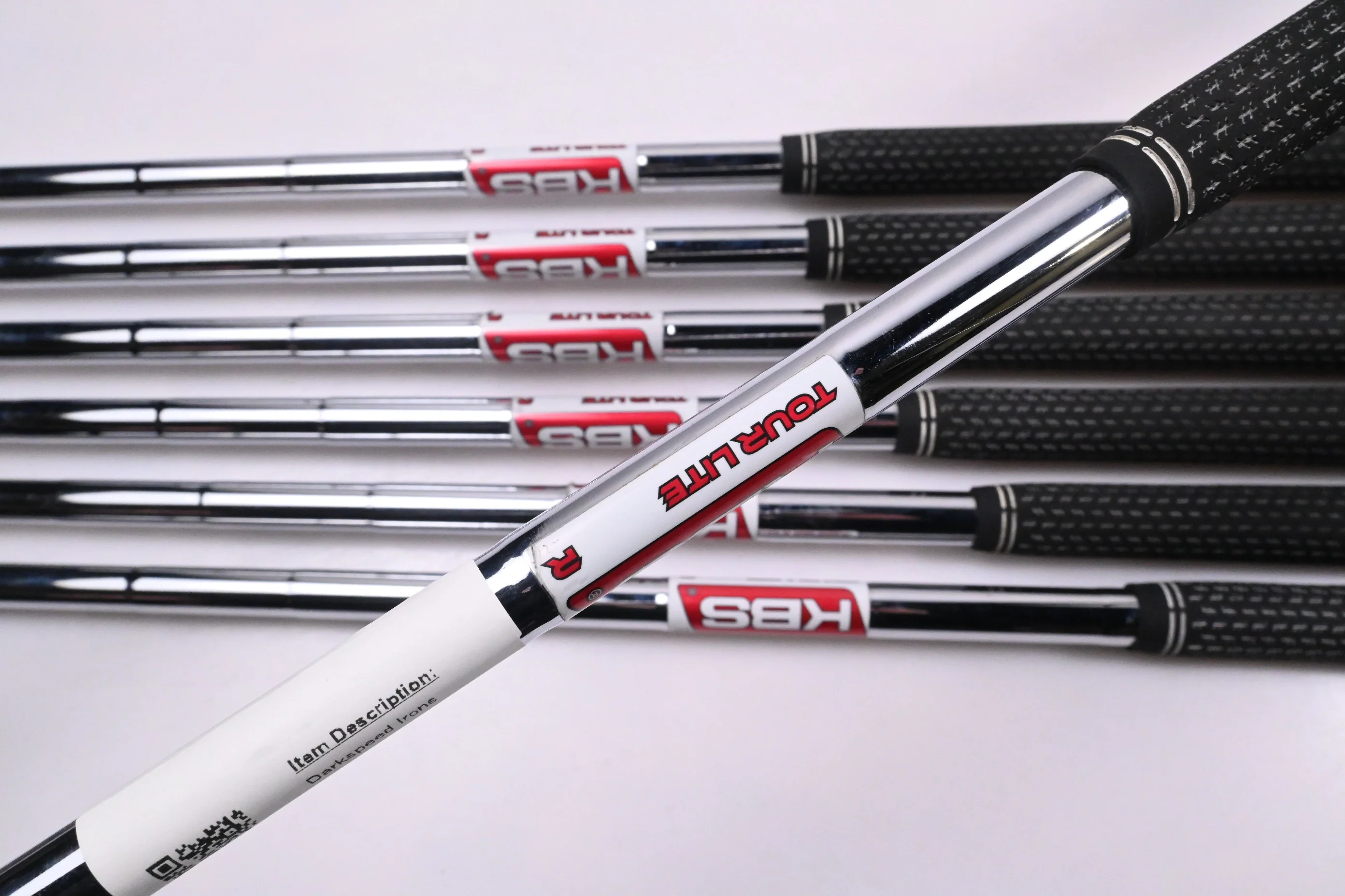 Cobra Darkspeed Irons / 5-PW+GW / Regular Flex KBS Tour Lite Shafts - Image 5