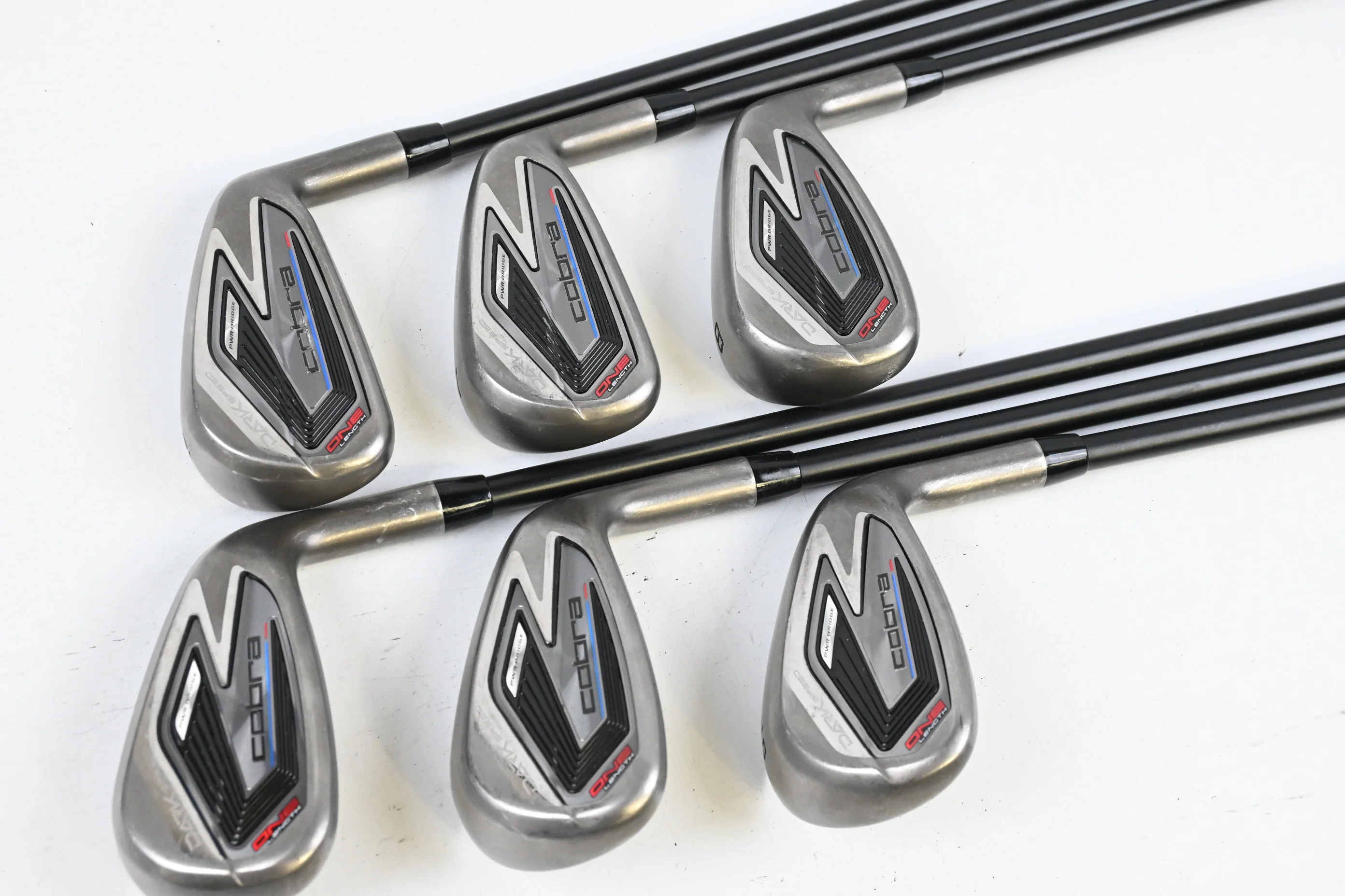 Cobra Darkspeed Irons / 6-PW+GW / Stiff Flex KBS PGI 85 Shafts - Image 2