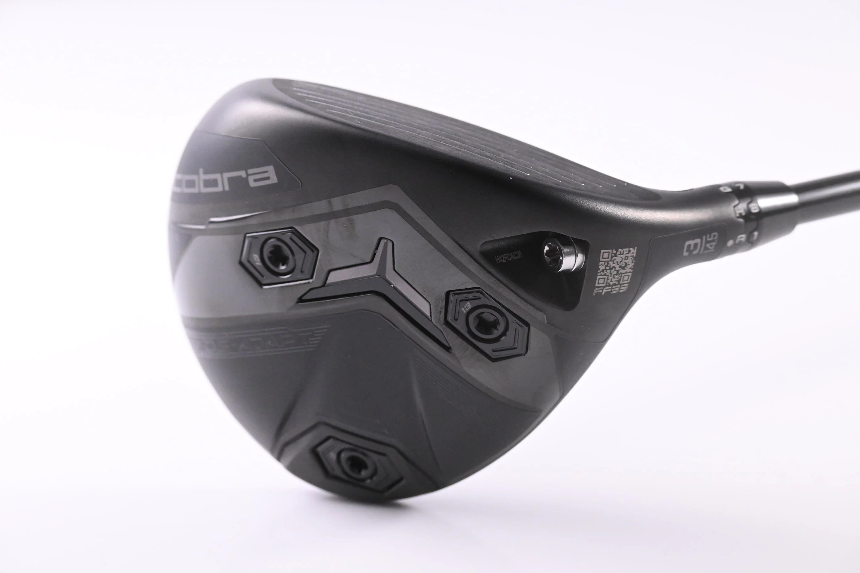 Cobra DS-Adapt LS Titanium #3 Wood / 14.5 Degree / Stiff Flex Denali Black 70 - Image 2