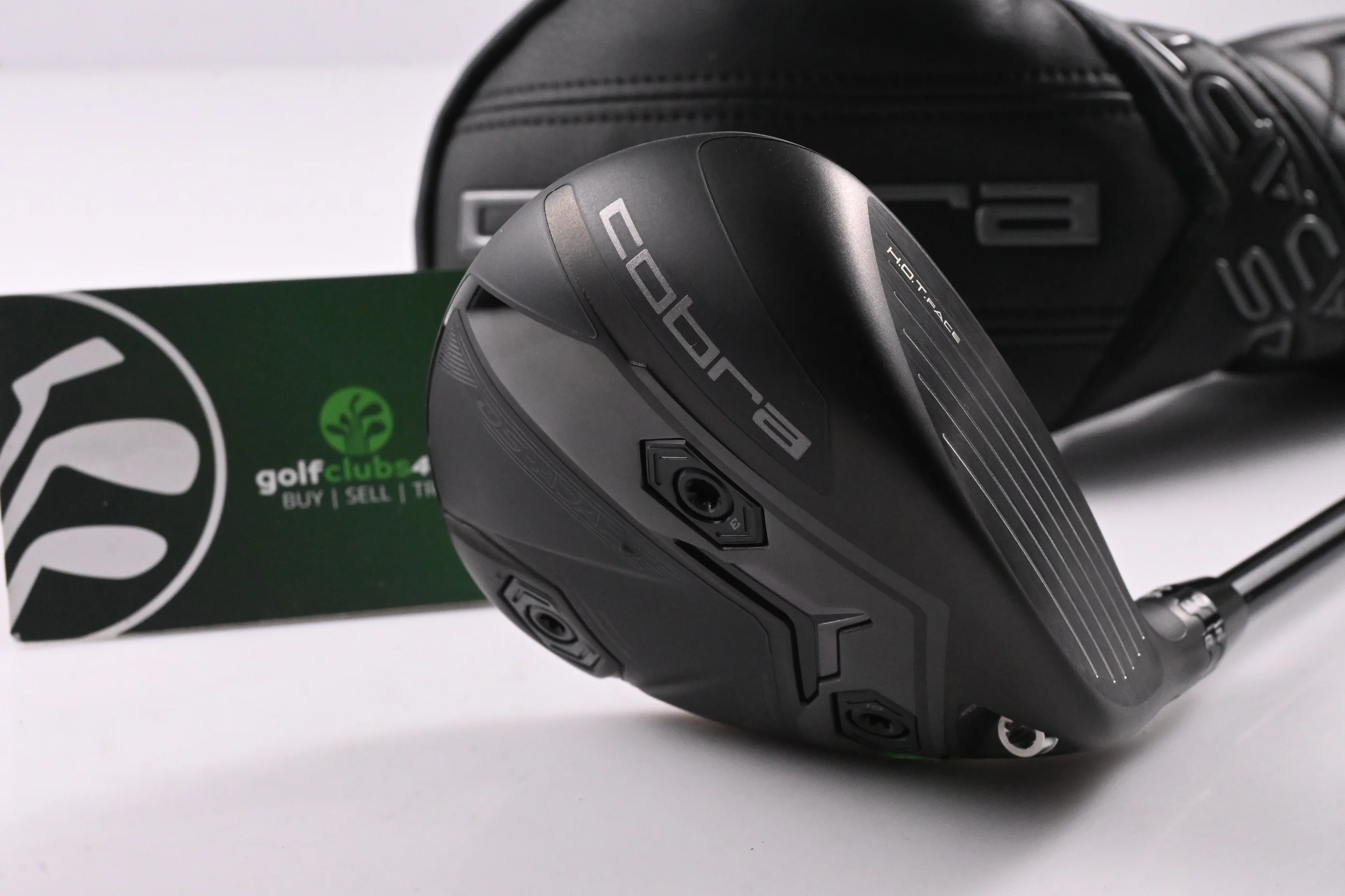 Cobra DS-Adapt LS Titanium #3 Wood / 14.5 Degree / Stiff Flex Denali Black 70
