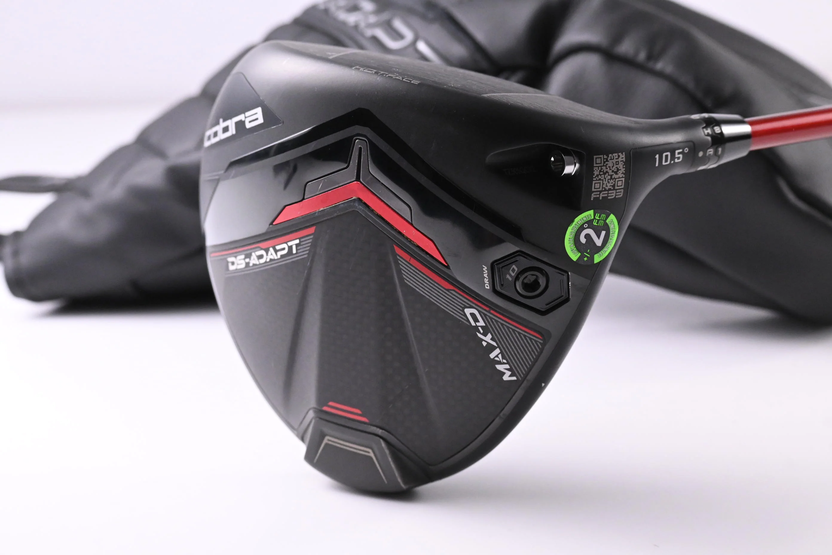 Cobra DS-Adapt MAX-D Driver / 10.5 Degree / Regular Flex Denali Red 50 Shaft - Image 2