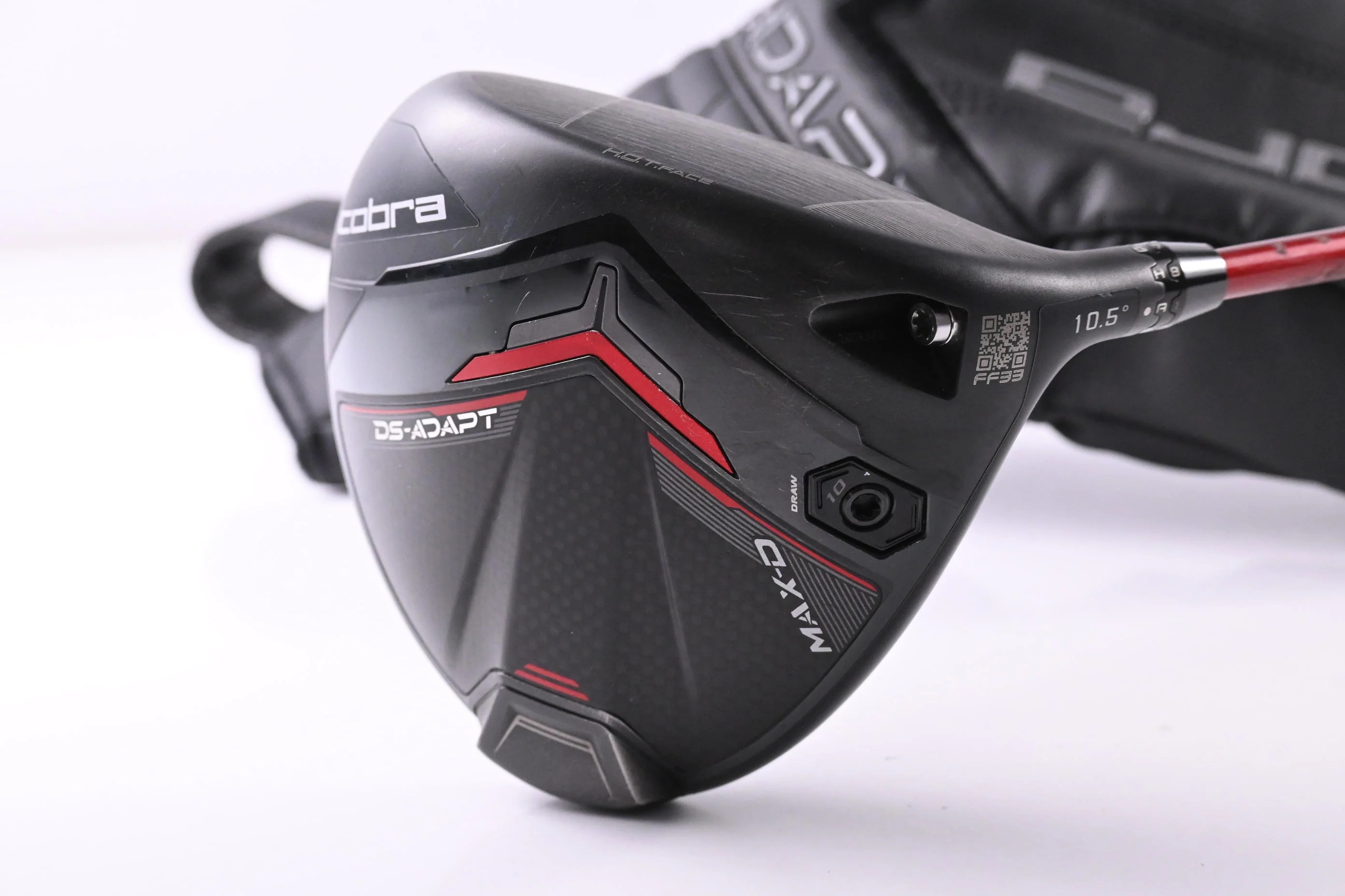 Cobra DS-Adapt MAX-D Driver / 10.5 Degree / Regular Flex Denali Red 50 Shaft - Image 2