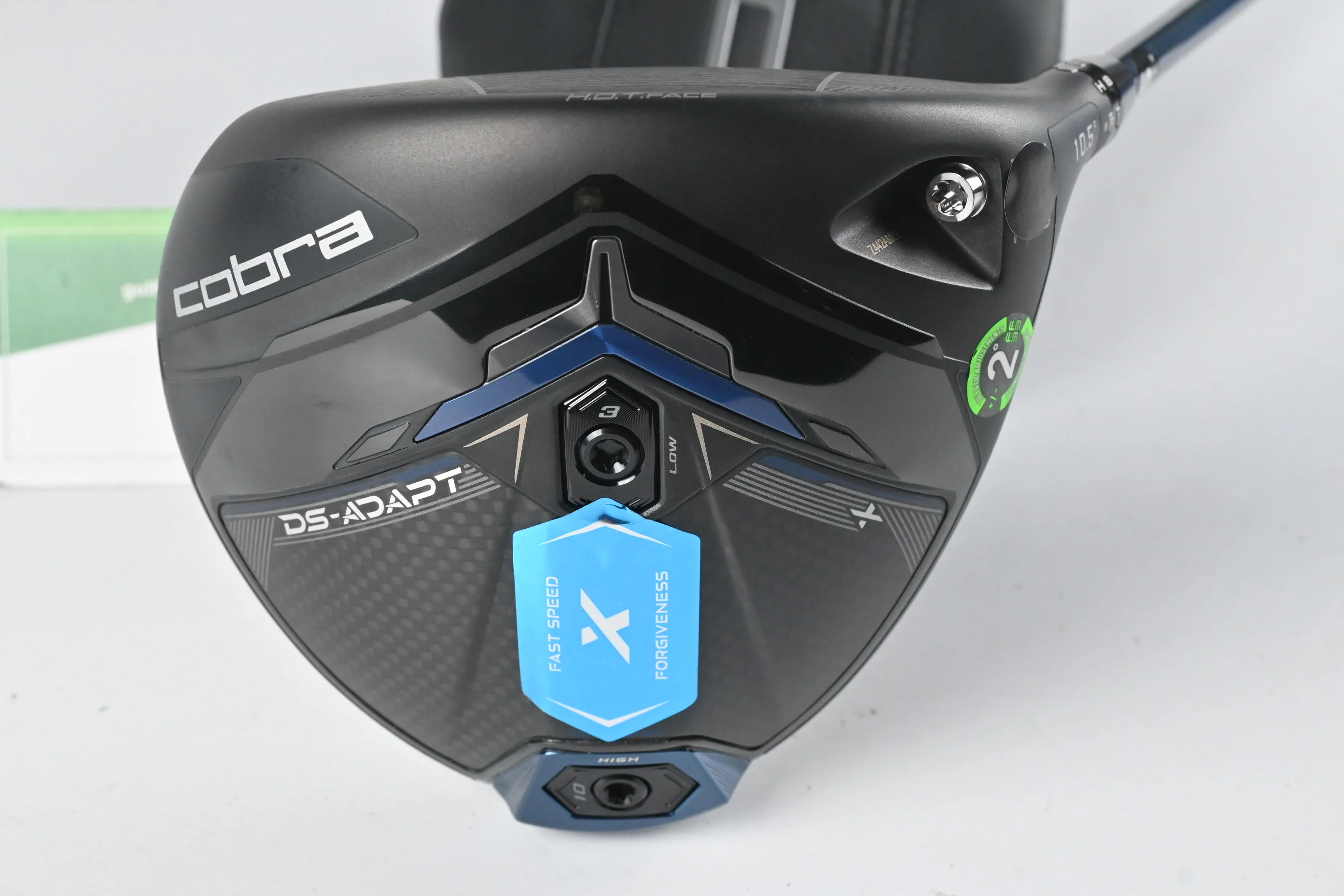 Cobra DS-Adapt X Driver / 10.5 Degree / Stiff Flex Denali Blue 60 Shaft - Image 2