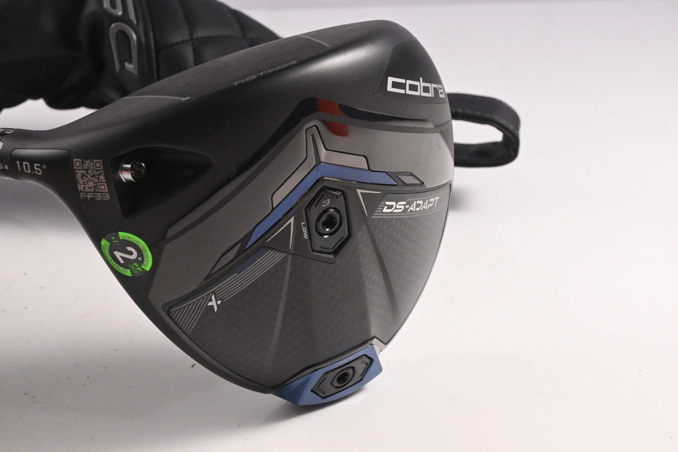 Left Hand Cobra DS-Adapt X Driver / 10.5 Degree / Regular Flex Denali Blue 60 - Image 2