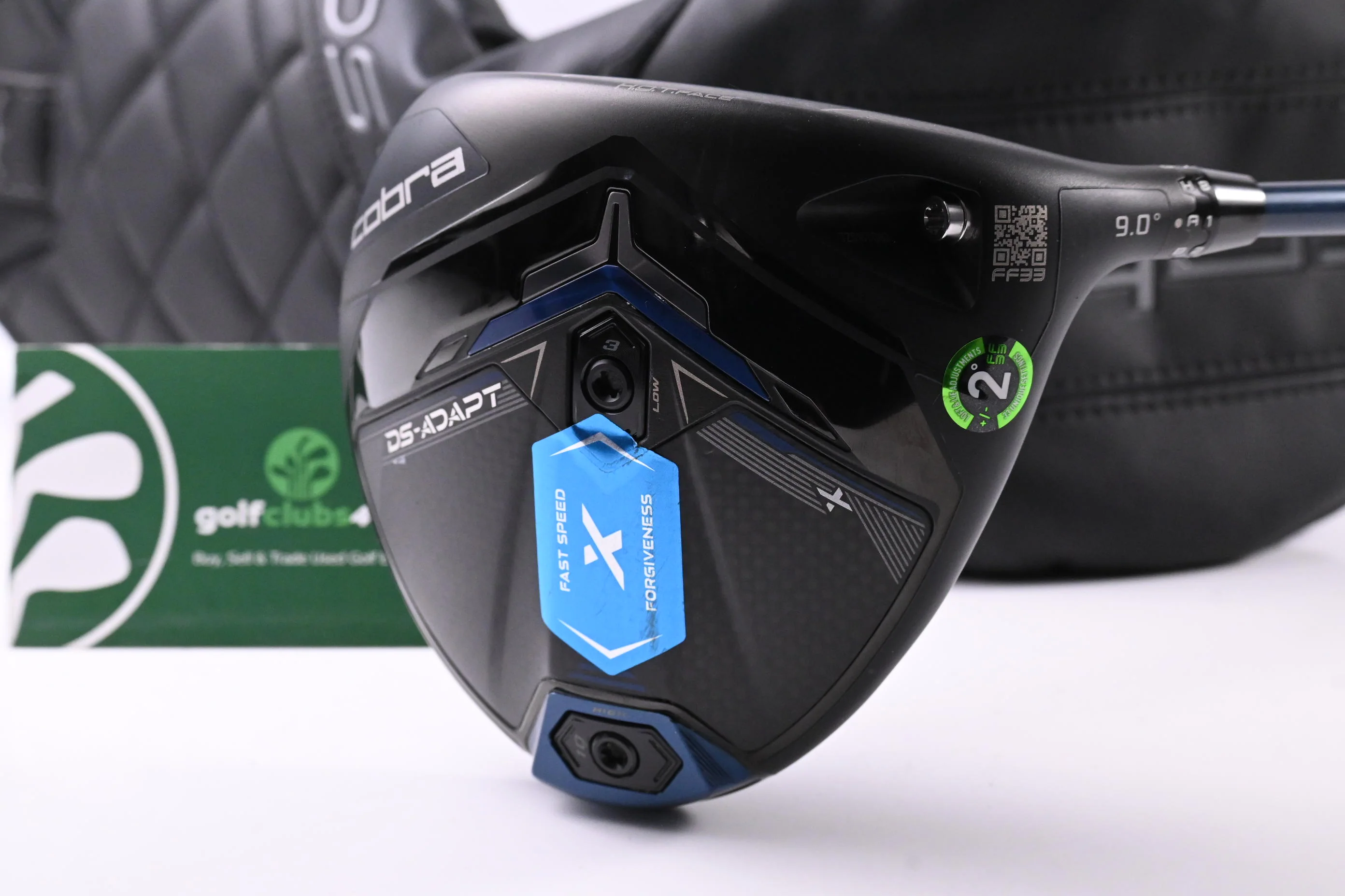 Cobra DS-Adapt X Driver / 9 Degree / Stiff Flex Project X Denali Blue 60 Shaft - Image 2