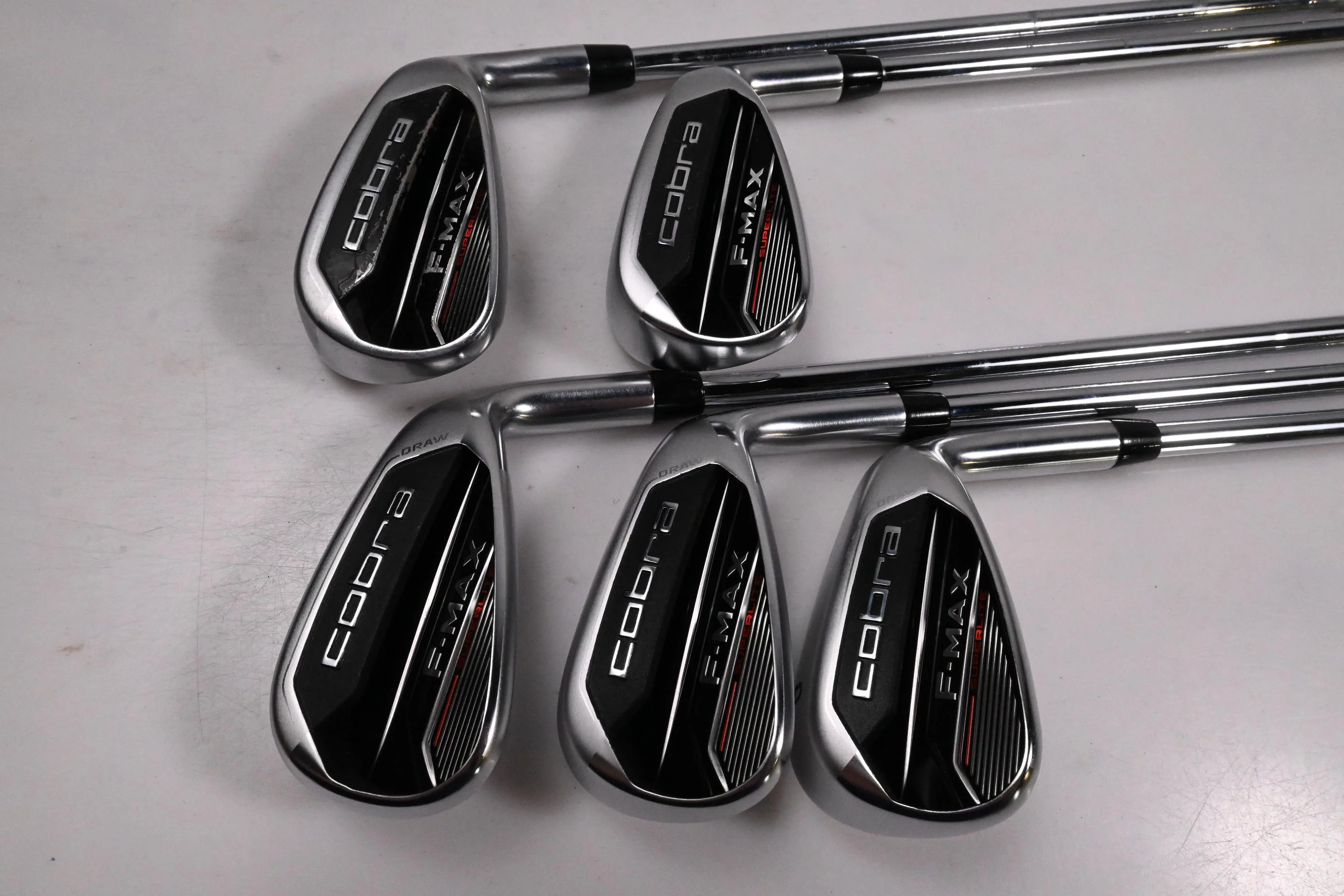 Cobra F-Max Superlite Irons / 6-PW / Regular Flex Cobra Shafts - Image 2