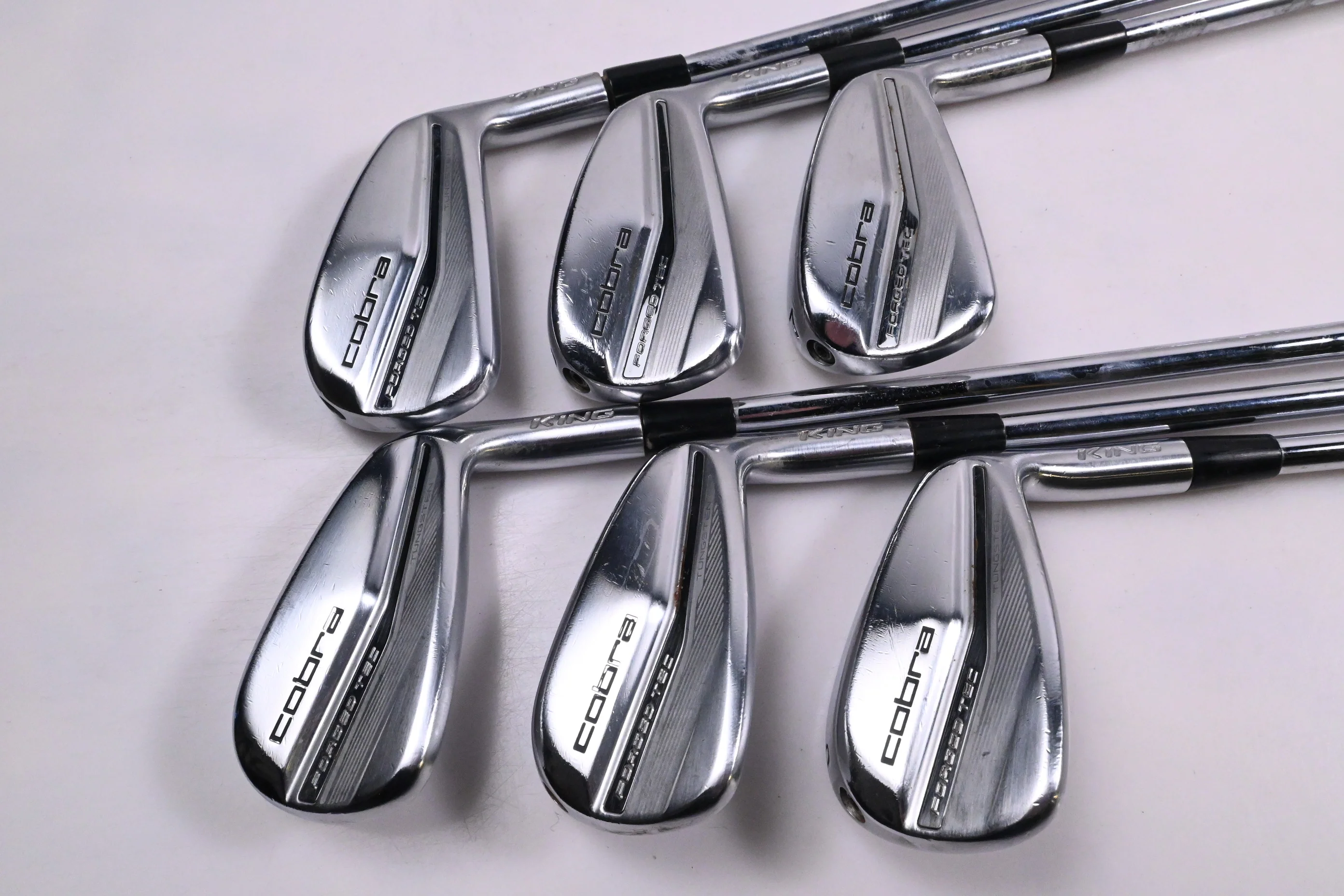Cobra Forged Tec 2022 Irons / 5-PW / Regular Flex KBS $-Taper Lite Shafts - Image 2