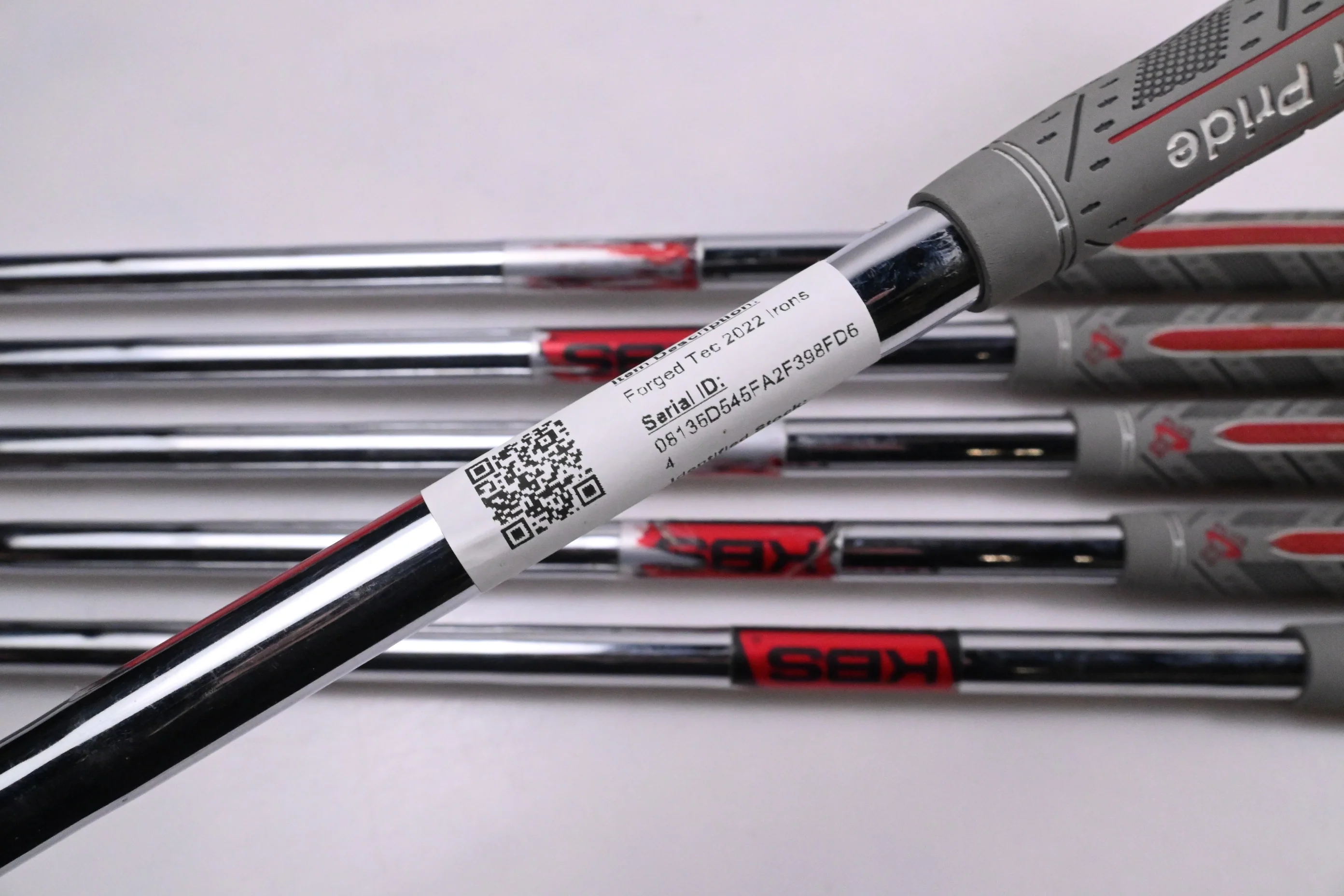 Cobra Forged Tec 2022 Irons / 5-PW / Regular Flex KBS $-Taper Lite Shafts - Image 6