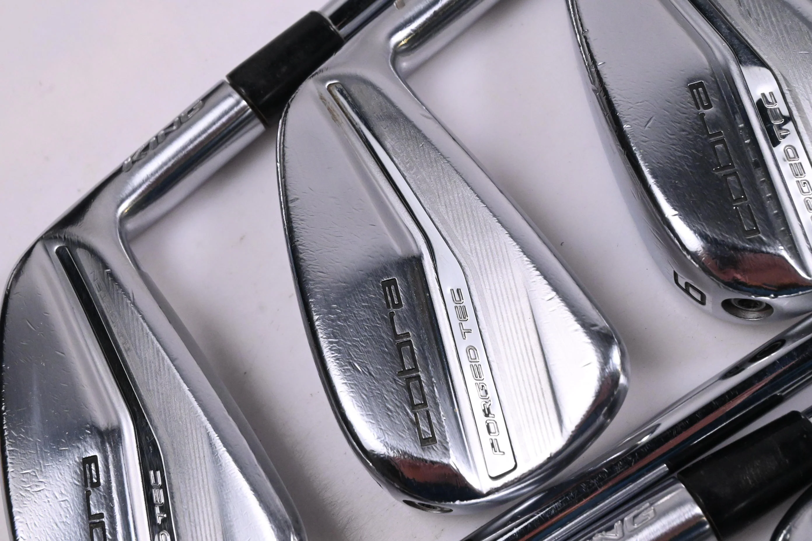 Cobra Forged Tec 2022 Irons / 4-PW / Stiff Flex KBS $-Taper Lite 100 Shafts