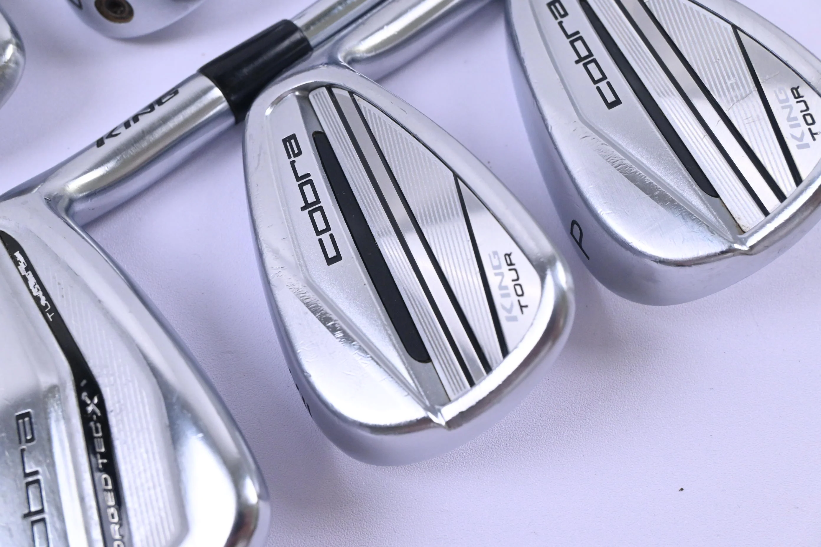Cobra Forged Tec X 2022 Irons / 5-PW / Stiff Flex KBS Tour 90 Shafts