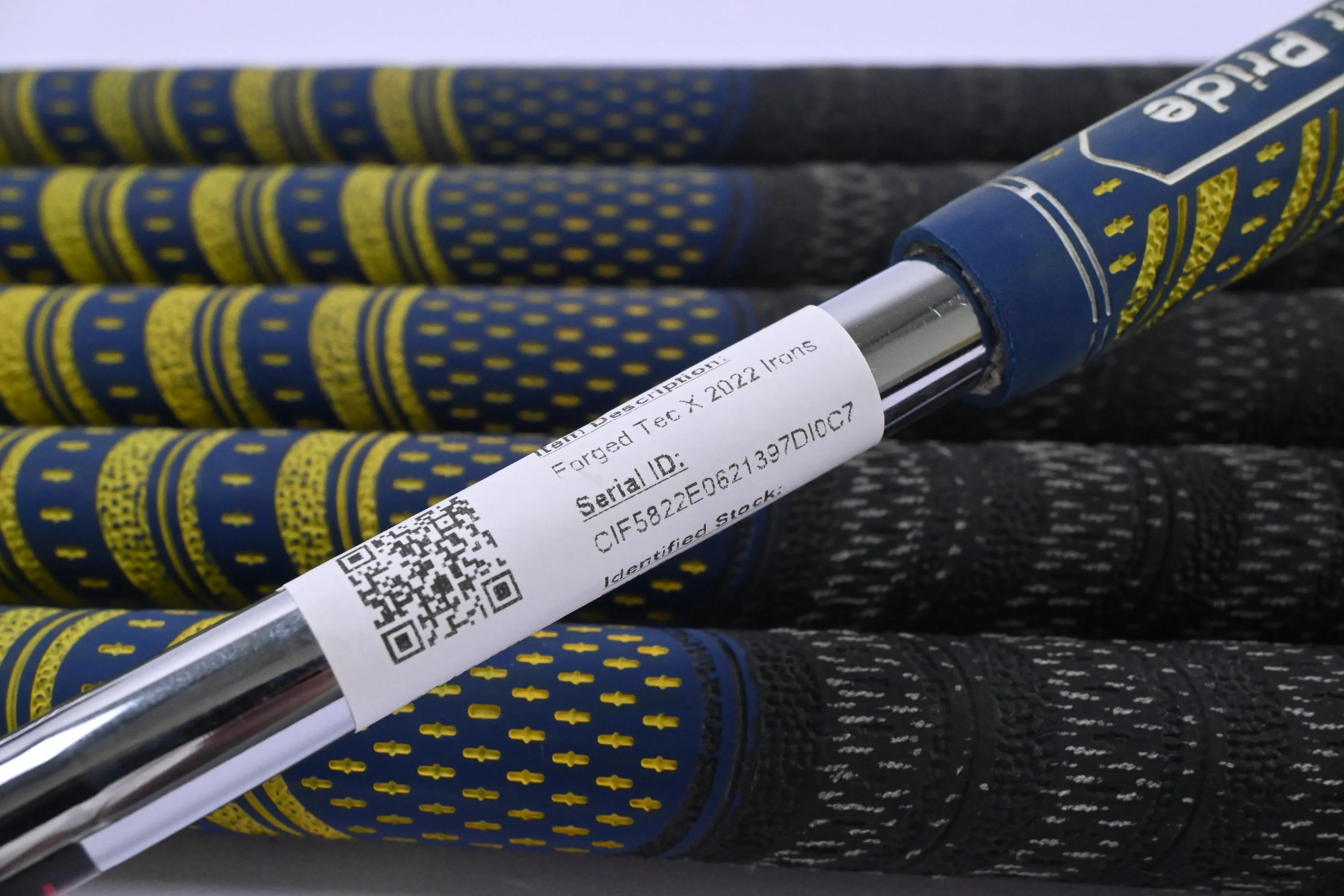 Cobra Forged Tec X 2022 Irons / 5-PW / Stiff Flex KBS Tour 90 Shafts - Image 6