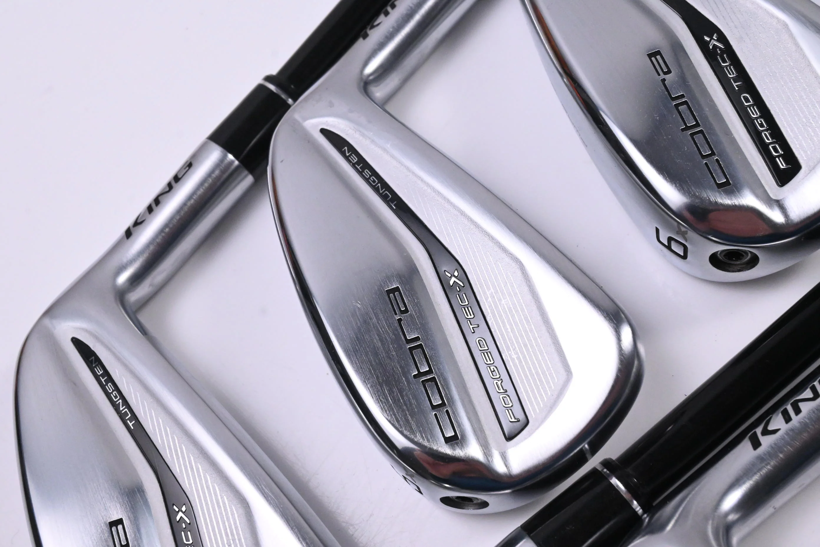 Cobra Forged Tec X 2022 Irons / 4-PW+GW / Regular Flex Fujikura Air Speeder 50