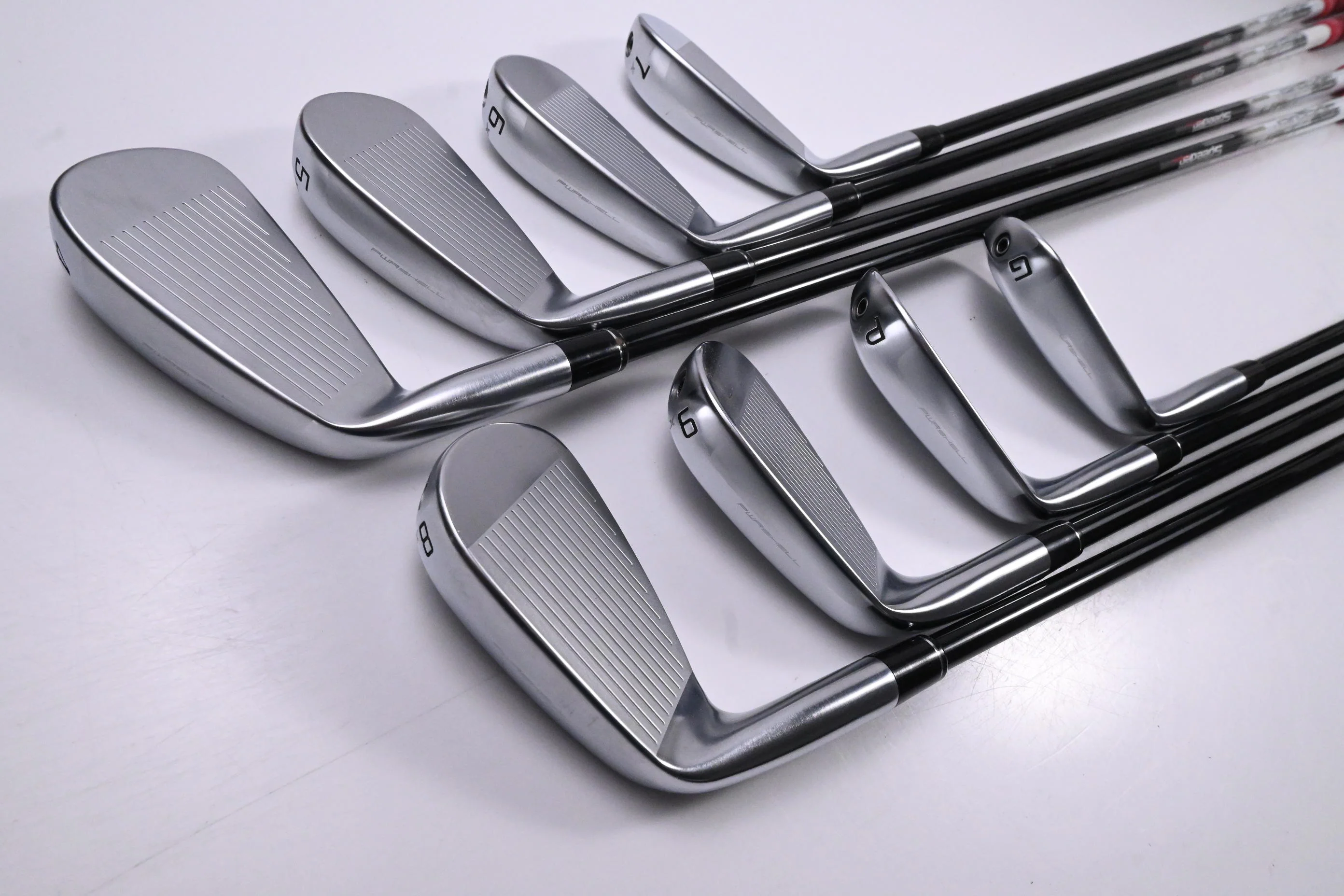 Cobra Forged Tec X 2022 Irons / 4-PW+GW / Regular Flex Fujikura Air Speeder 50 - Image 4