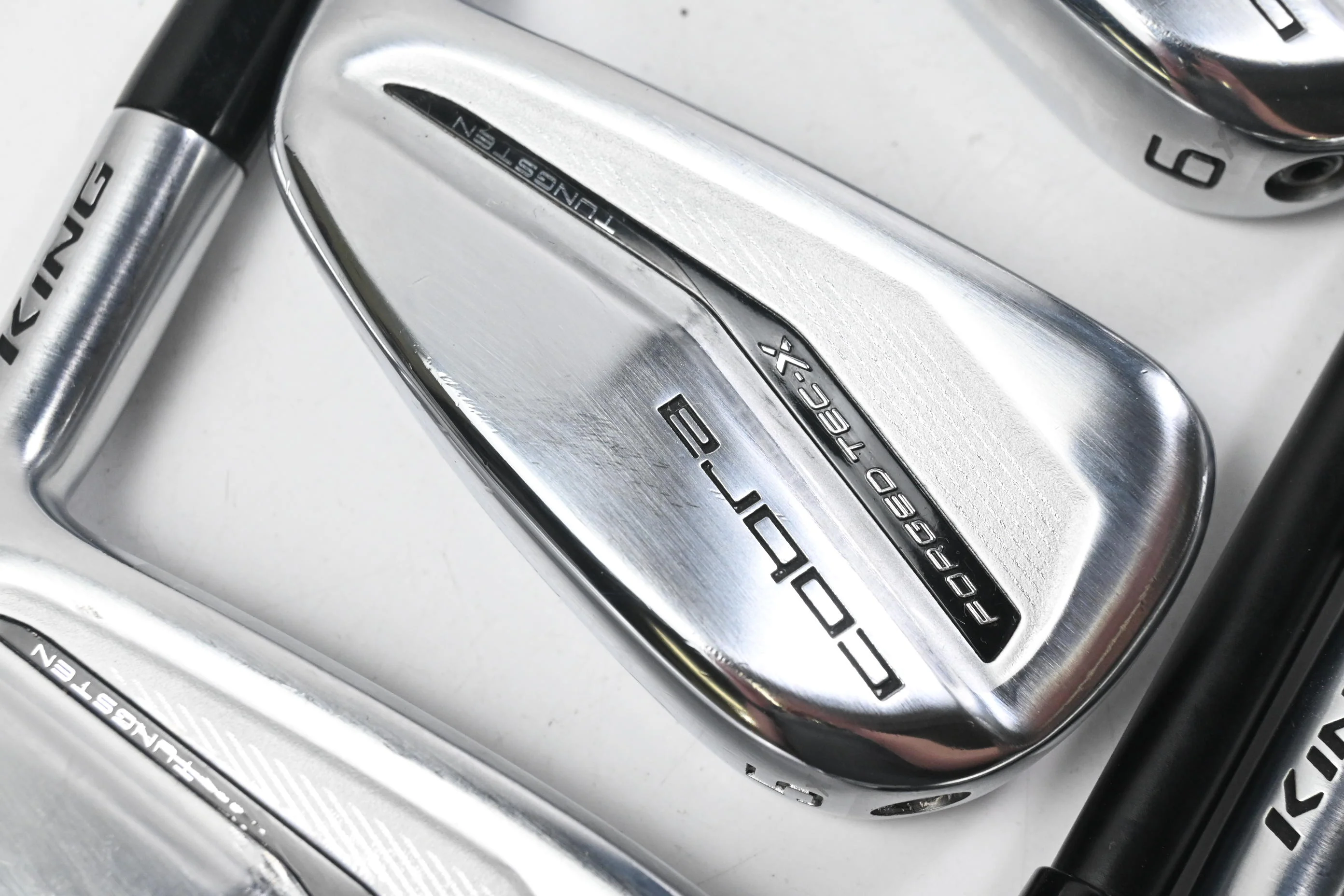 Cobra Forged Tec X 2022 Irons / 4-PW / Stiff Flex KBS TGI 85 Shafts