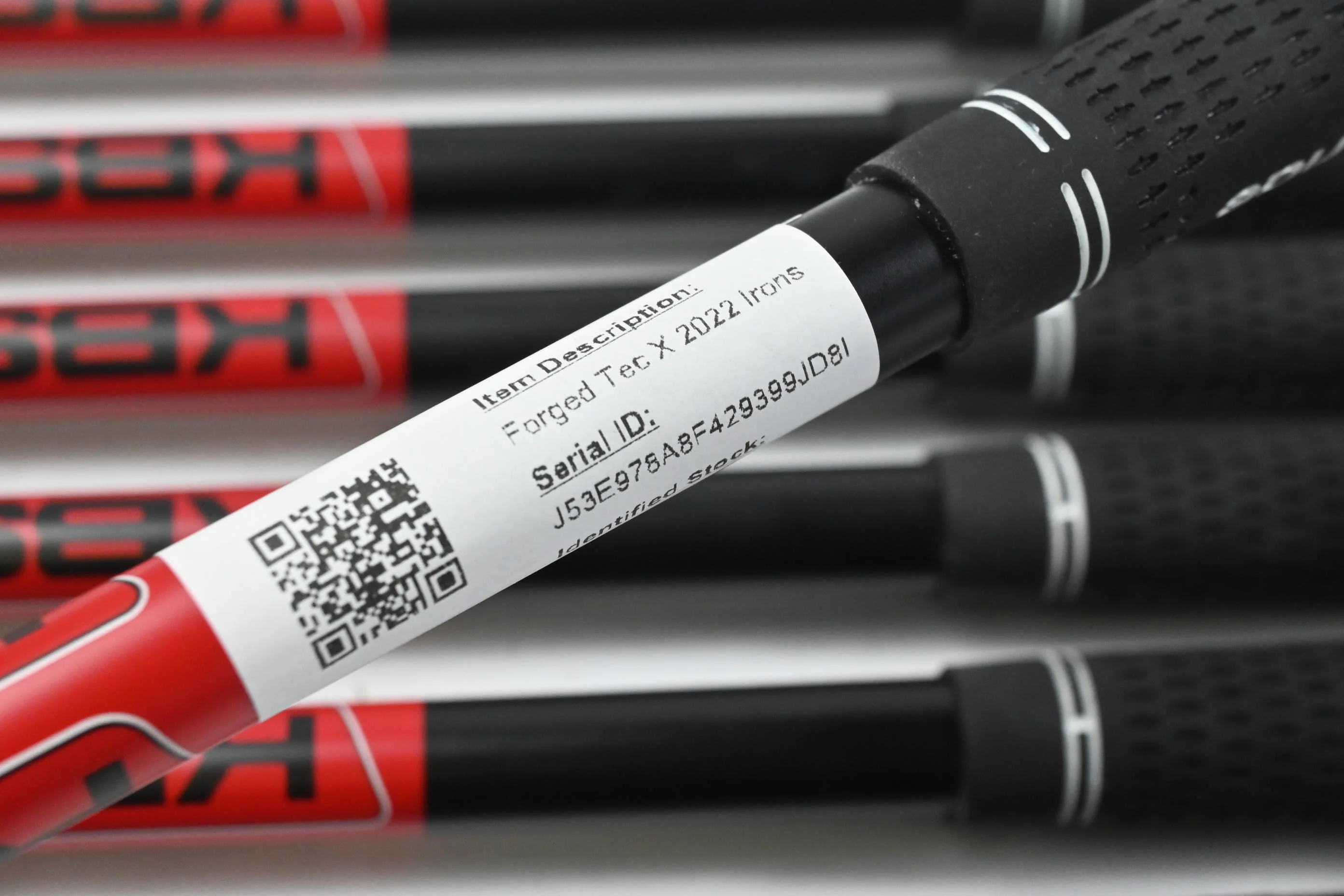 Cobra Forged Tec X 2022 Irons / 4-PW / Stiff Flex KBS TGI 85 Shafts - Image 6