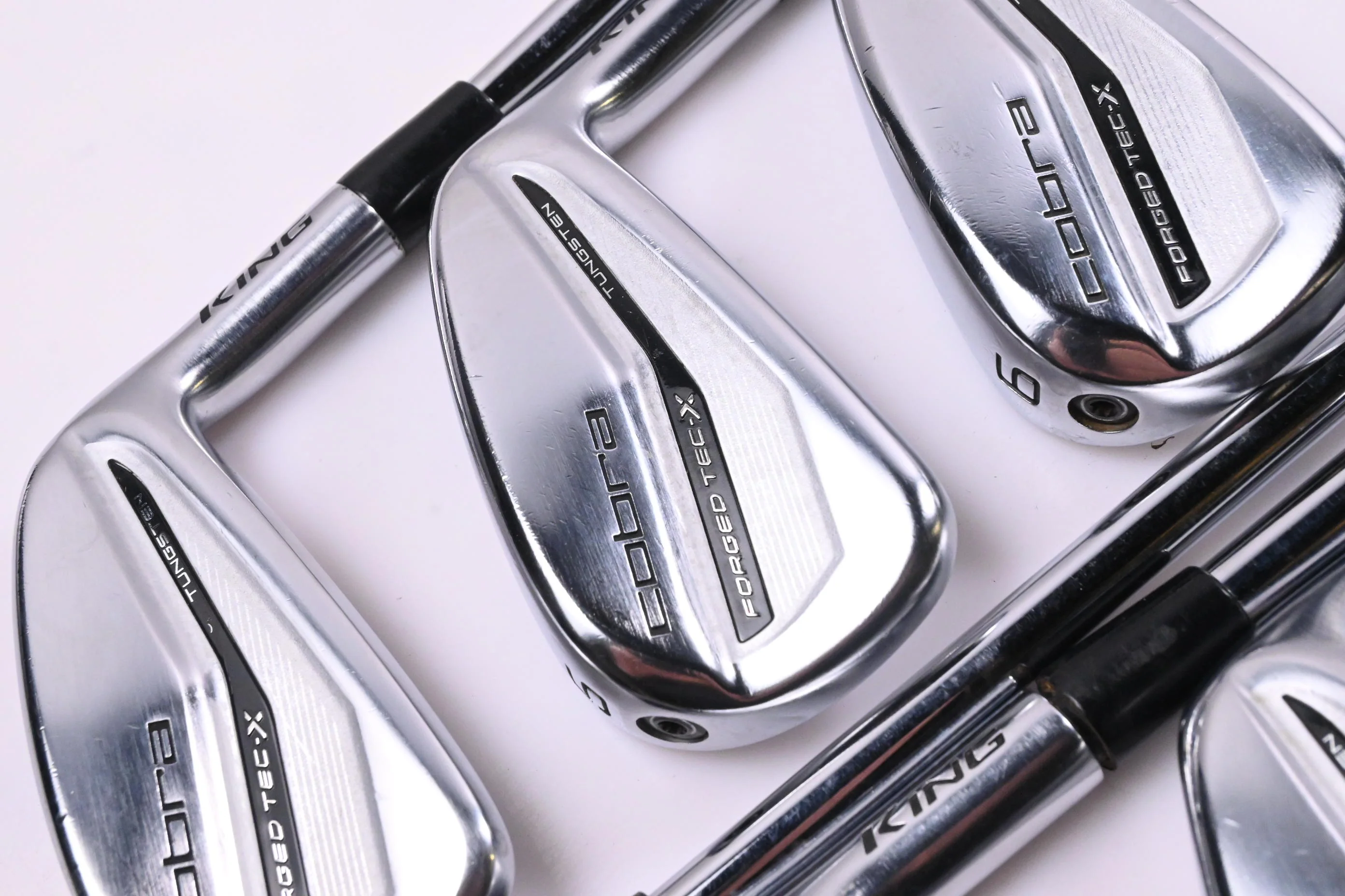Cobra Forged Tec X 2022 Irons / 4-PW / Regular Flex KBS Tour 90 Shafts