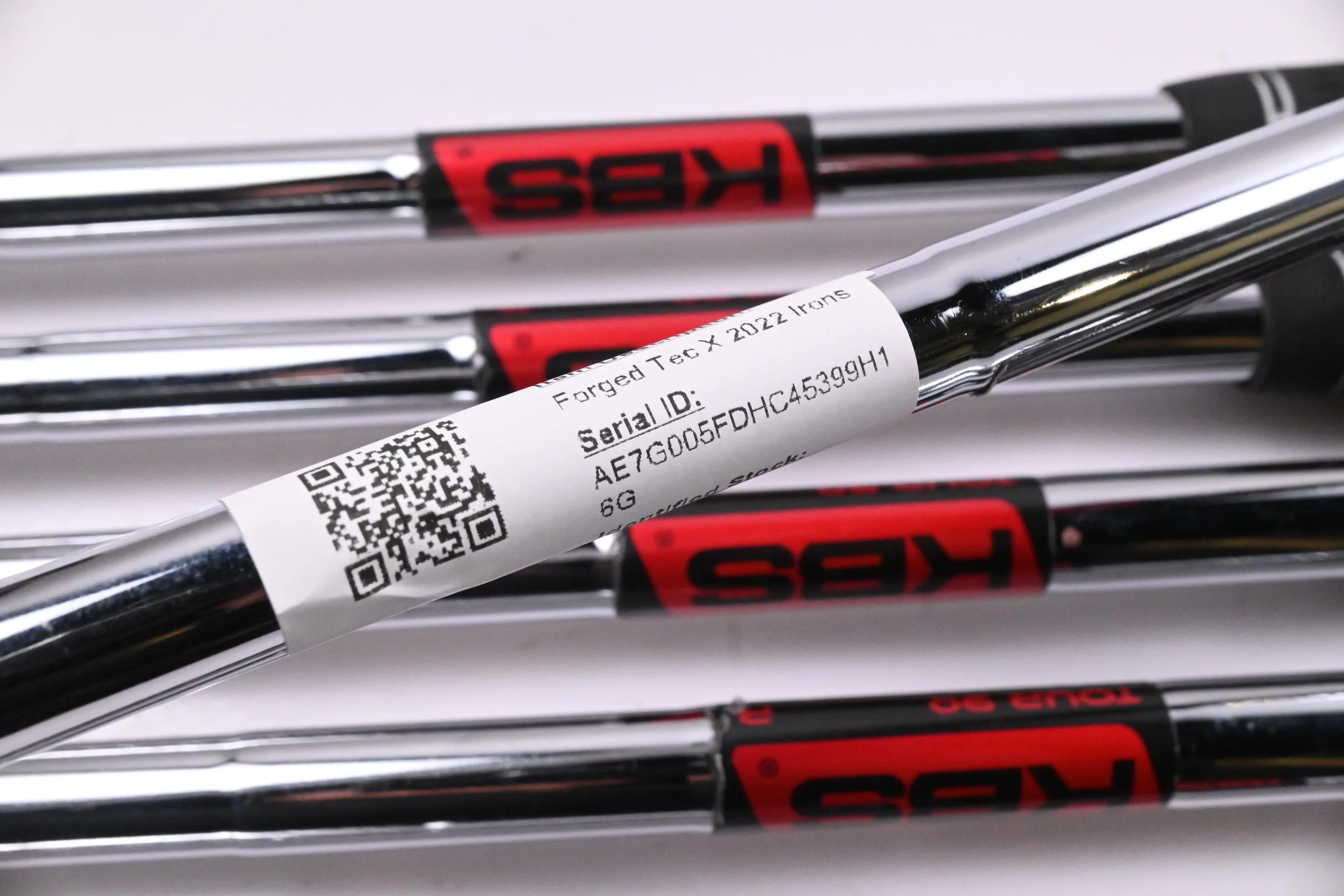 Cobra Forged Tec X 2022 Irons / 4-PW / Regular Flex KBS Tour 90 Shafts - Image 6