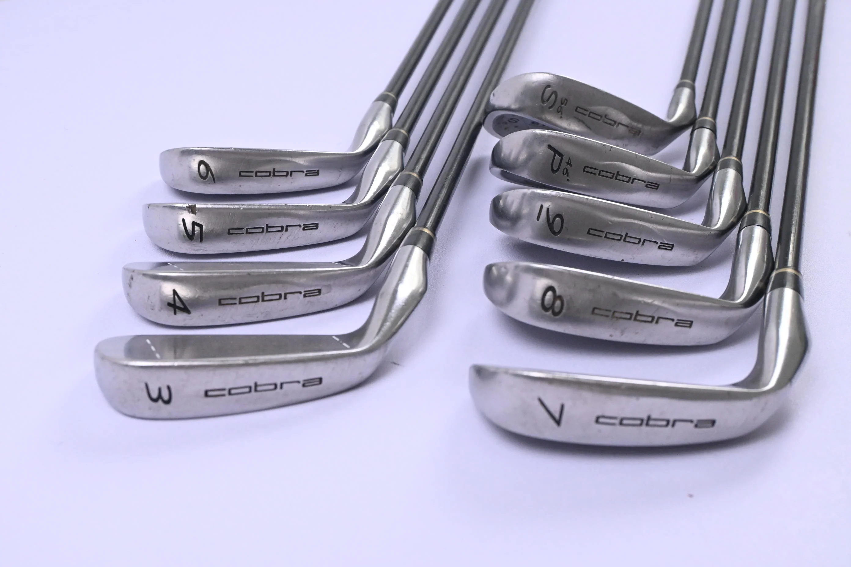 Cobra Gravity Back Irons / 3-PW+SW / Regular Flex Cobra Shafts - Image 4