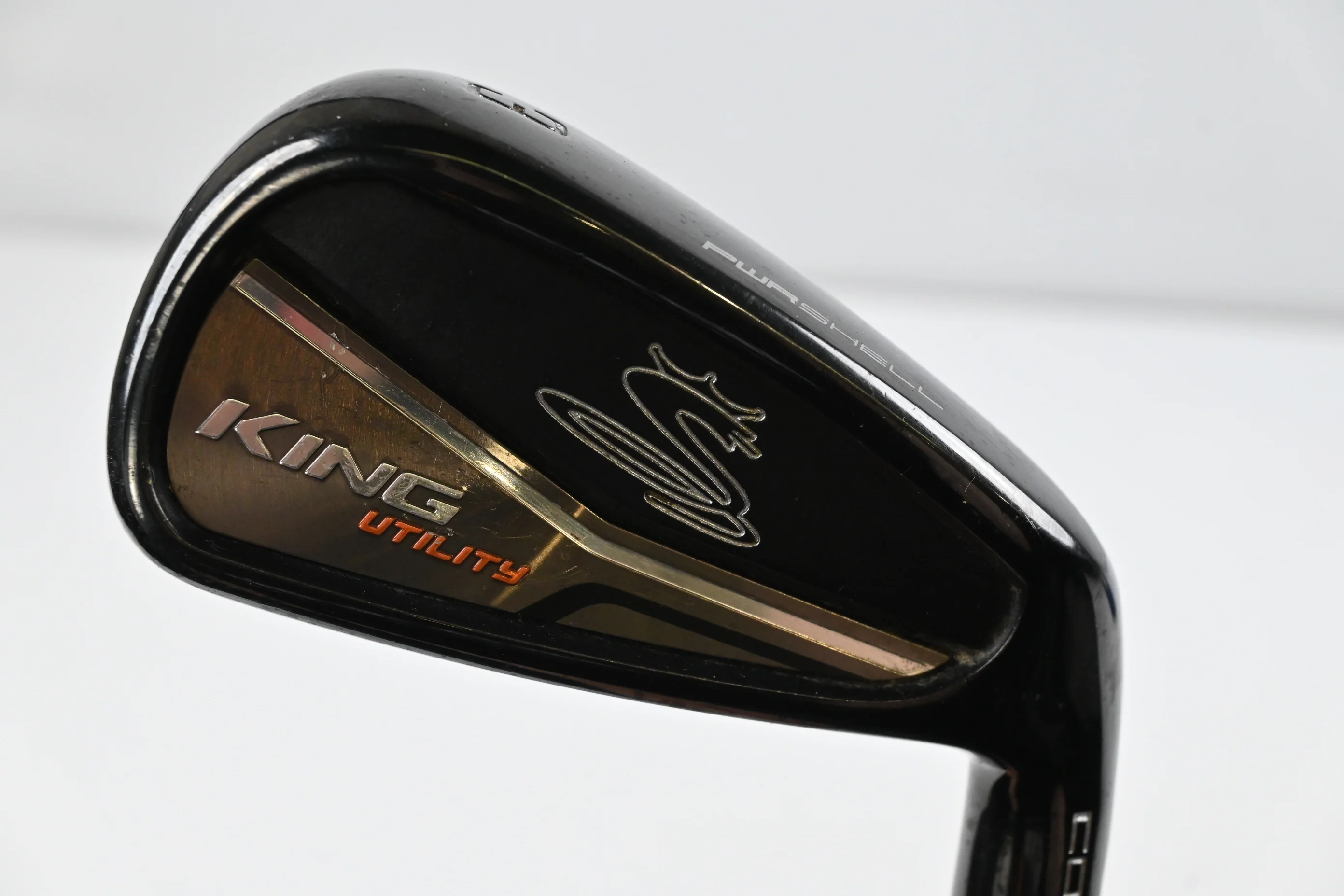 Cobra King Black Utility #3 Iron / 19-22 Degree / Regular Flex AMT Tour White