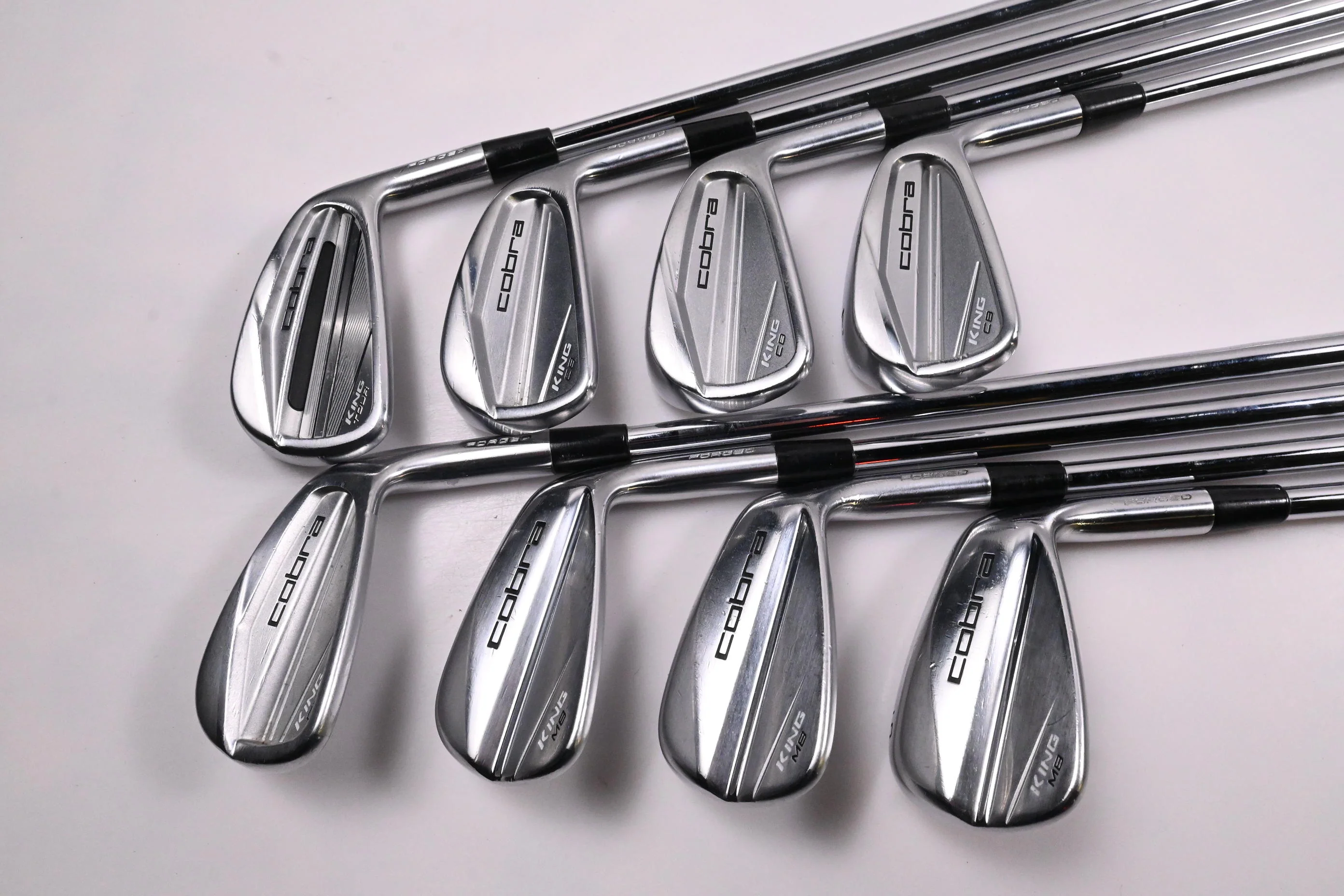 Cobra King Tour/CB/MB Irons / 4-PW+GW / X-Flex KBS $-Taper 130 Shafts - Image 2